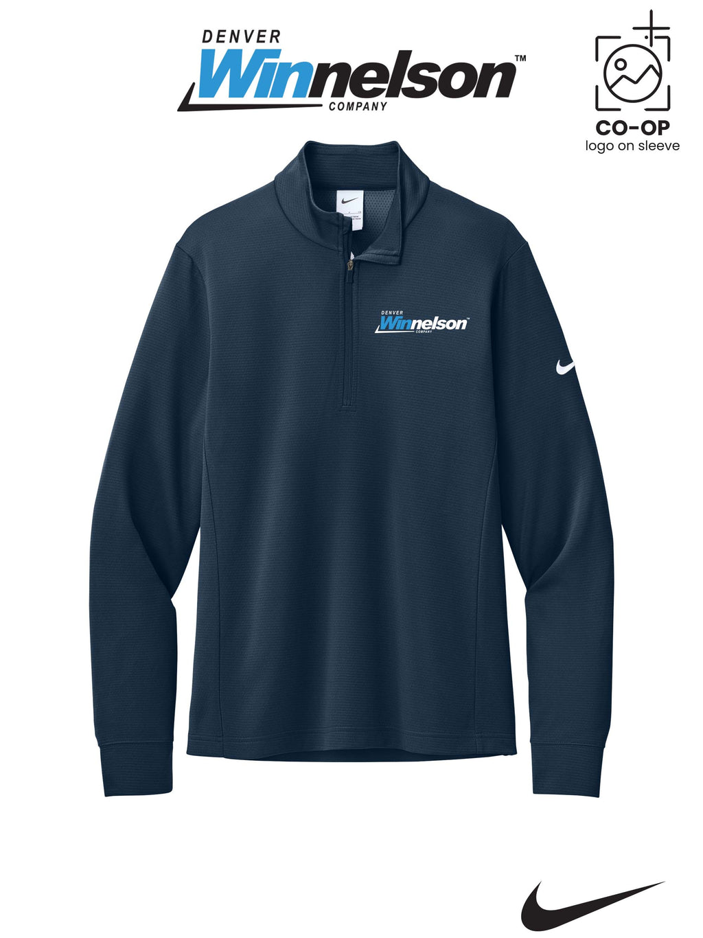 Nike Essential 1/2-Zip Cover-Up - Denver Winnelson
