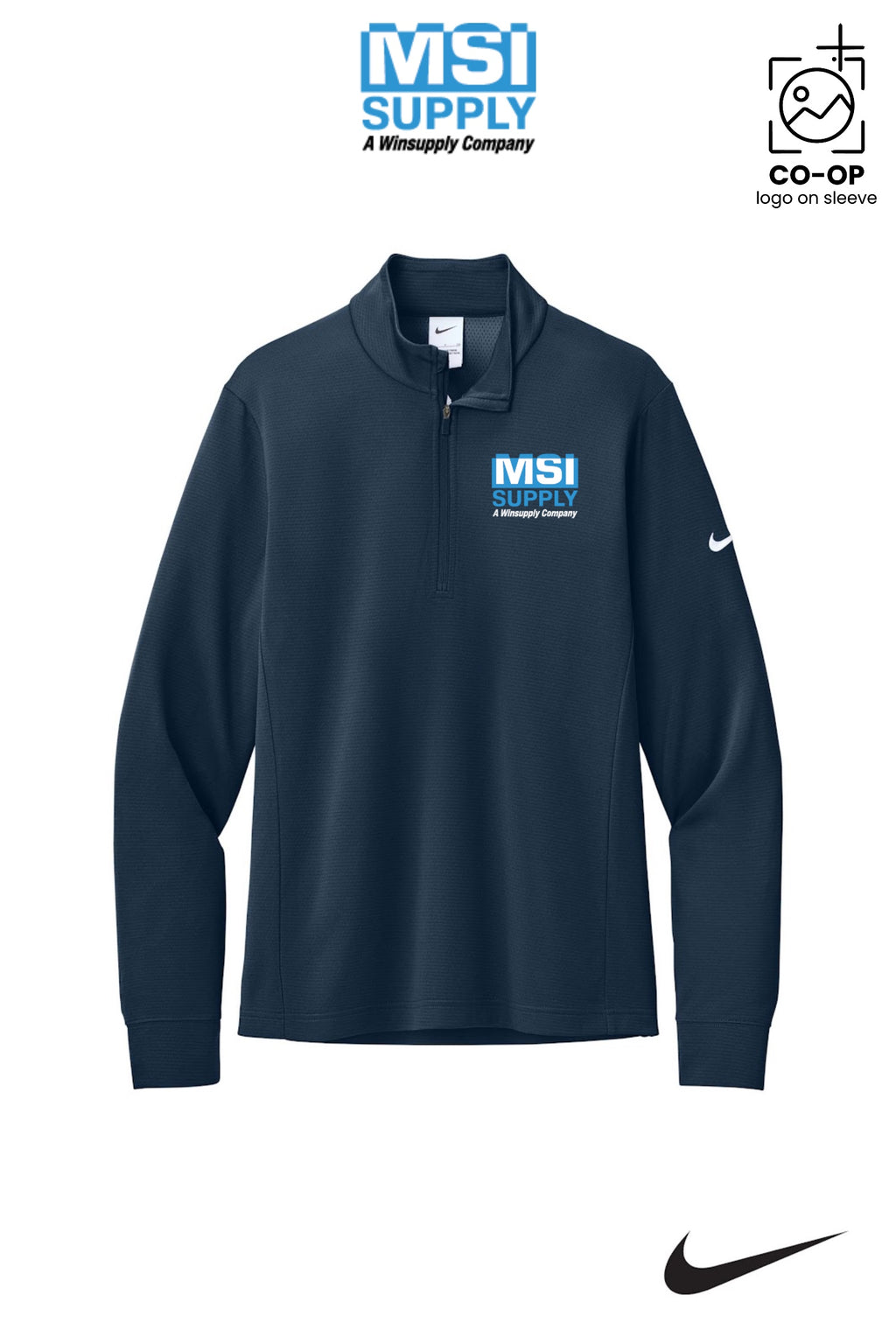 Nike Essential 1/2-Zip Cover-Up - MSI Supply Houston
