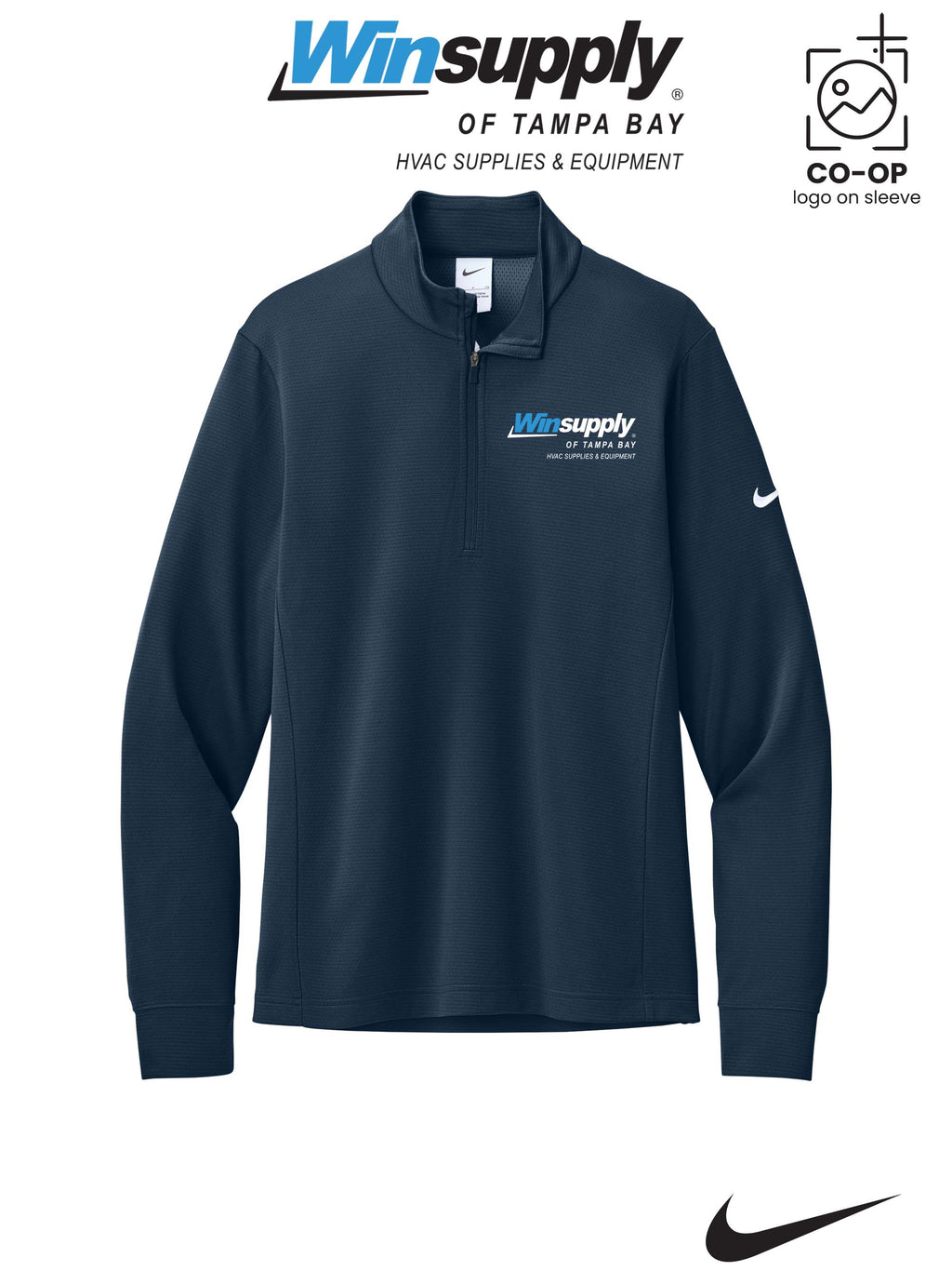 Nike Essential 1/2-Zip Cover-Up - Winsupply of Tampa Bay