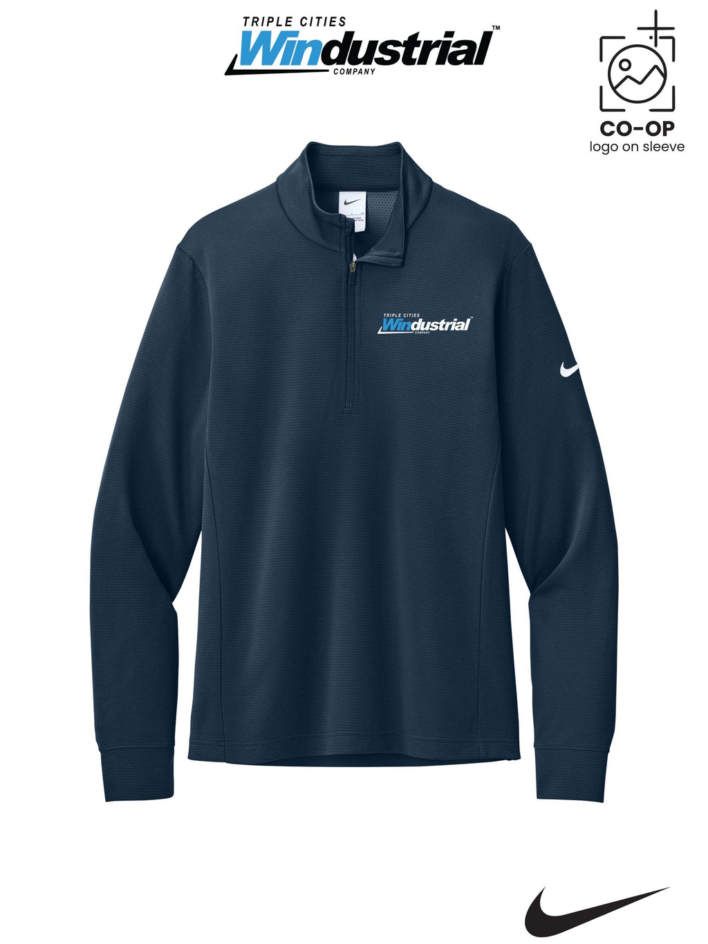 Nike Essential 1/2-Zip Cover-Up - Windustrial Triple Cities
