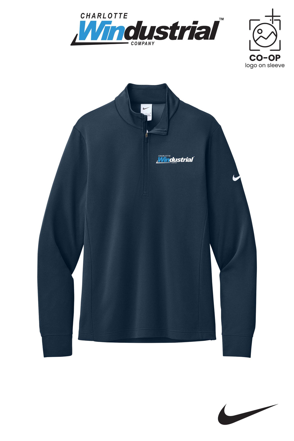 Nike Essential 1/2-Zip Cover-Up - Charlotte Windustrial