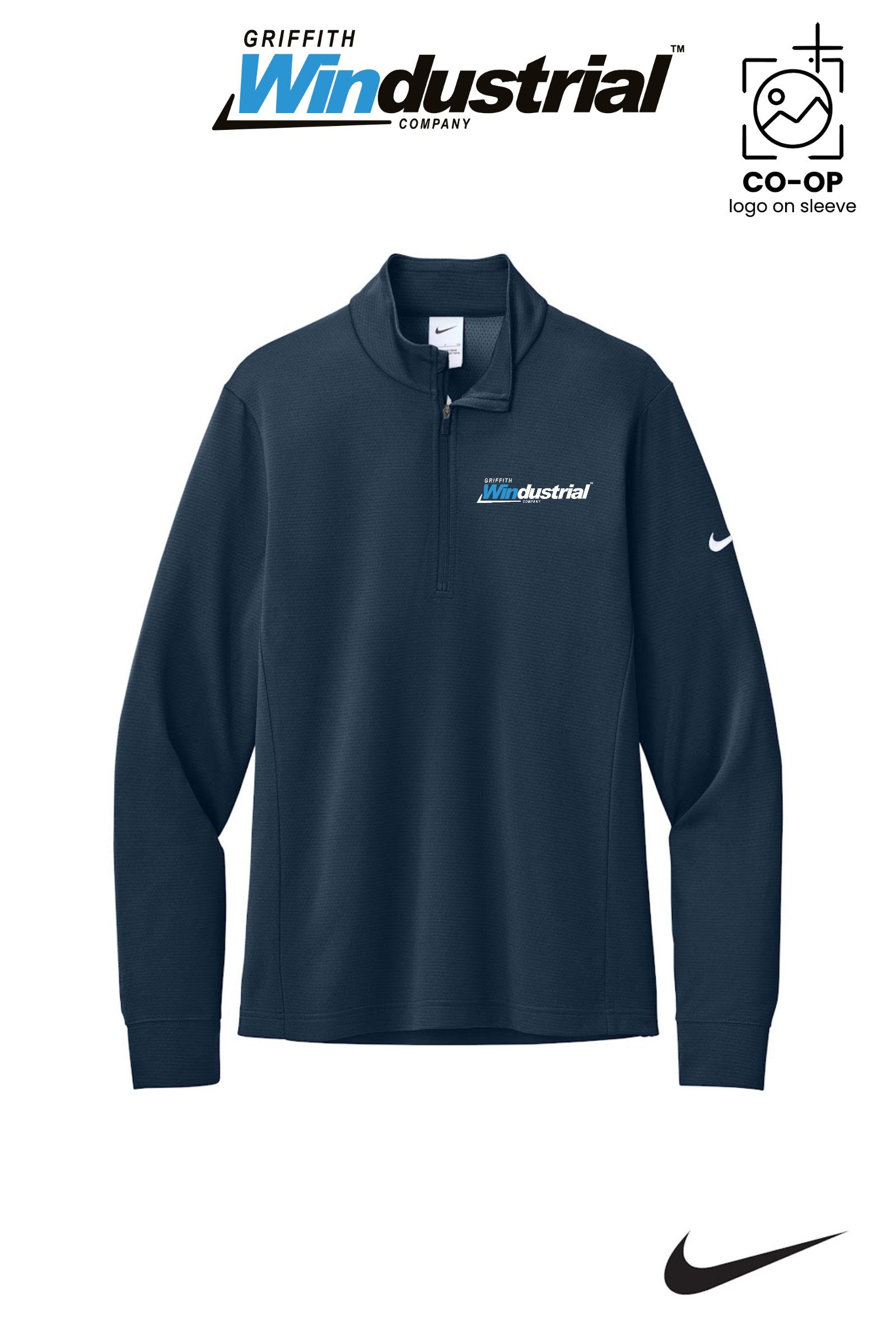 Nike Essential 1/2-Zip Cover-Up - Griffith Windustrial