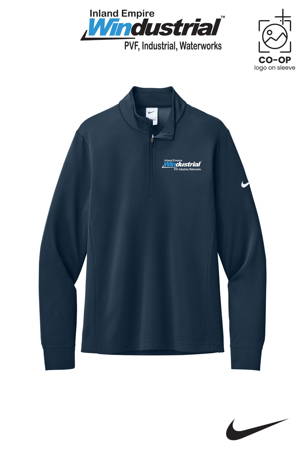 Nike Essential 1/2-Zip Cover-Up - Inland Empire Windustrial