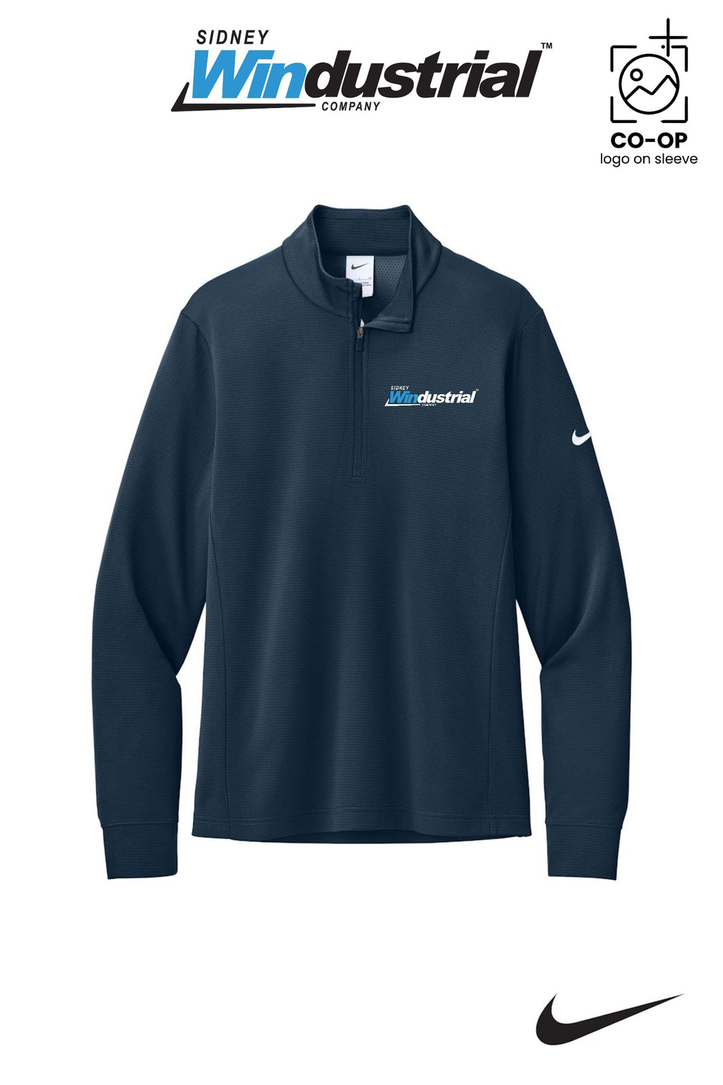 Nike Essential 1/2-Zip Cover-Up - Sidney Windustrial