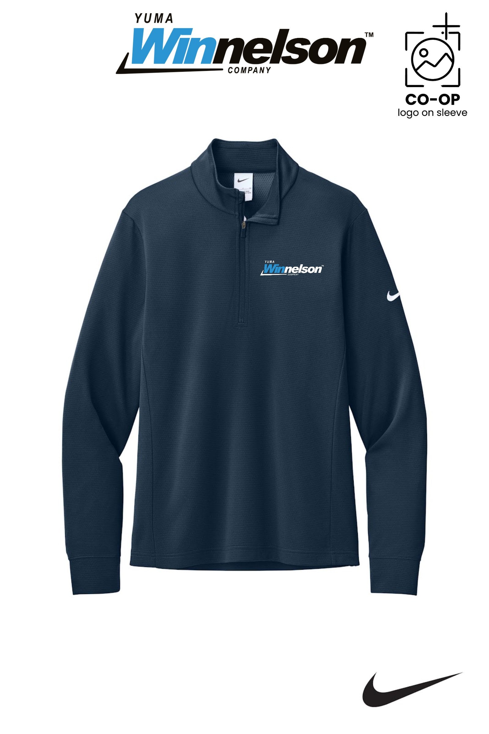 Nike Essential 1/2-Zip Cover-Up - Yuma Winnelson