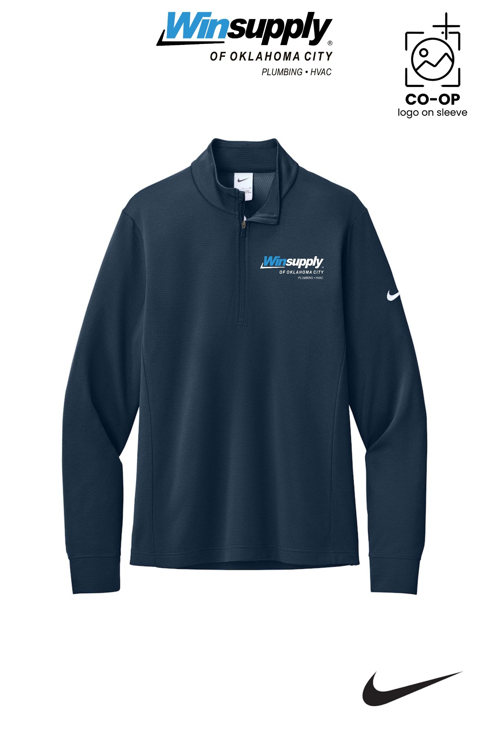 Nike Essential 1/2-Zip Cover-Up - Winsupply of Oklahoma City