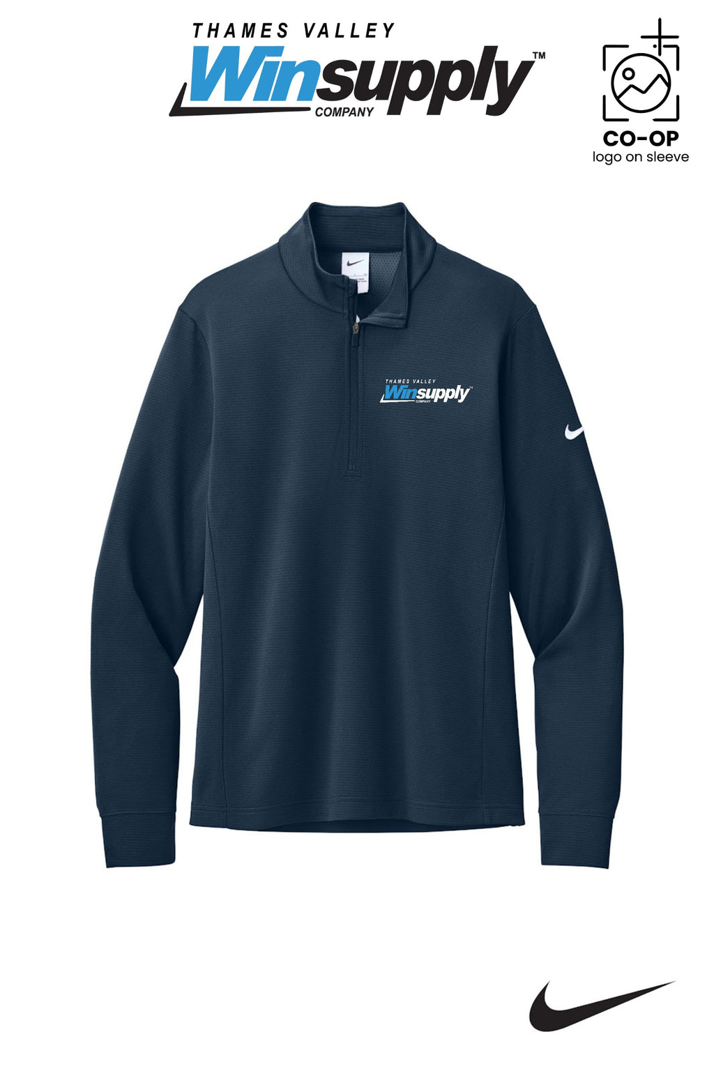 Nike Essential 1/2-Zip Cover-Up - Thames Valley Winsupply