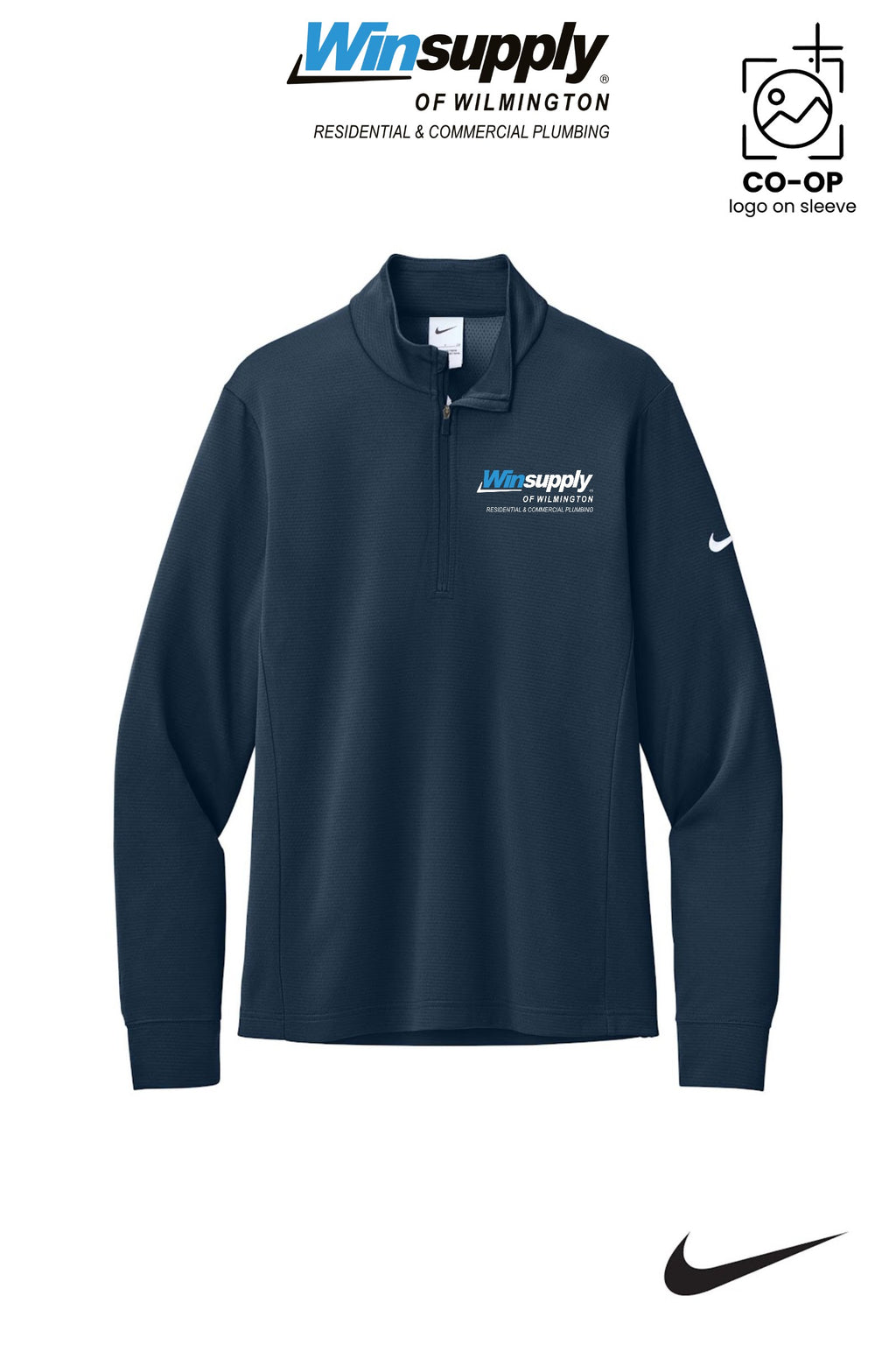 Nike Essential 1/2-Zip Cover-Up - Winsupply of Wilmington