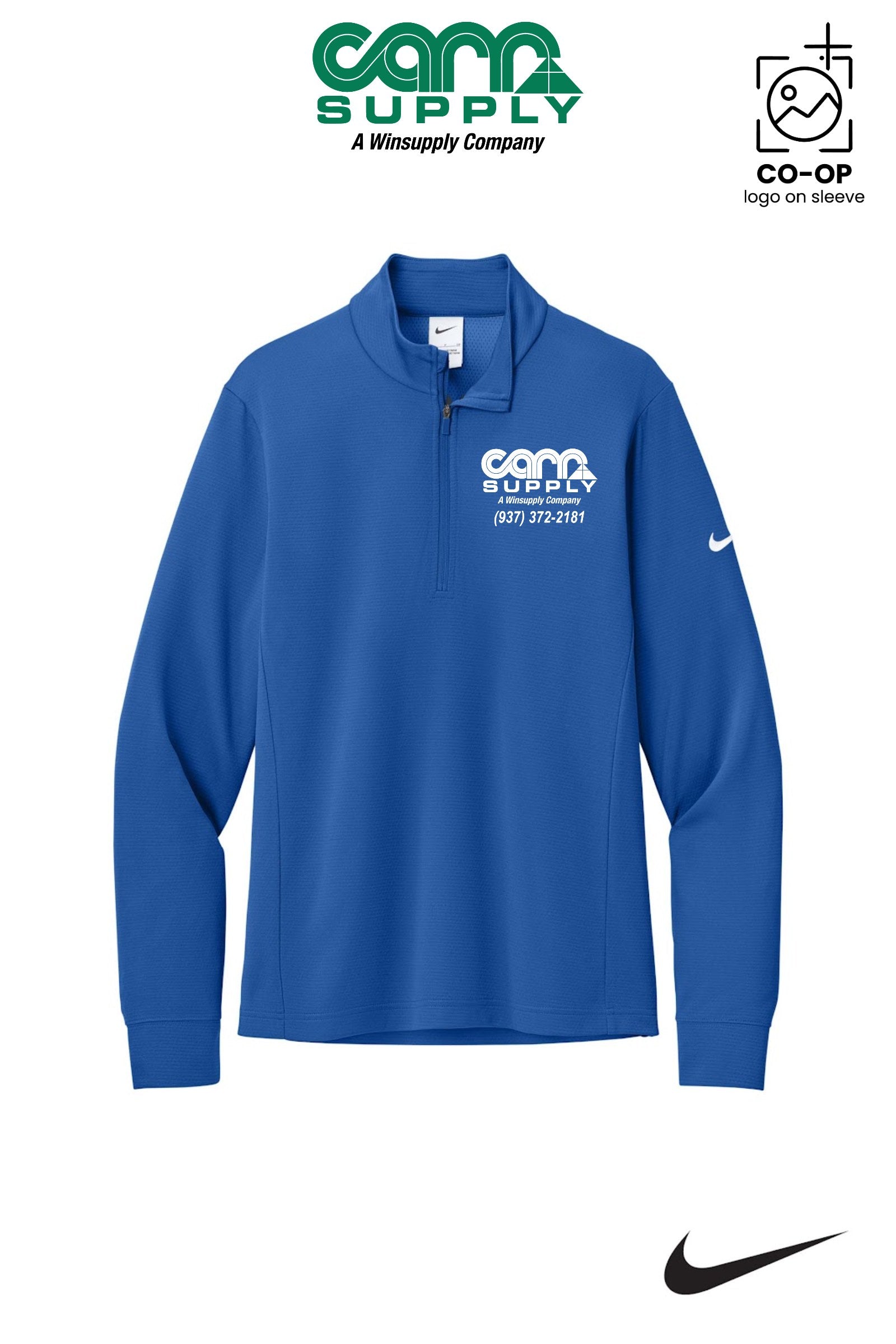 Nike Essential 1/2-Zip Cover-Up - Carr Supply - Xenia