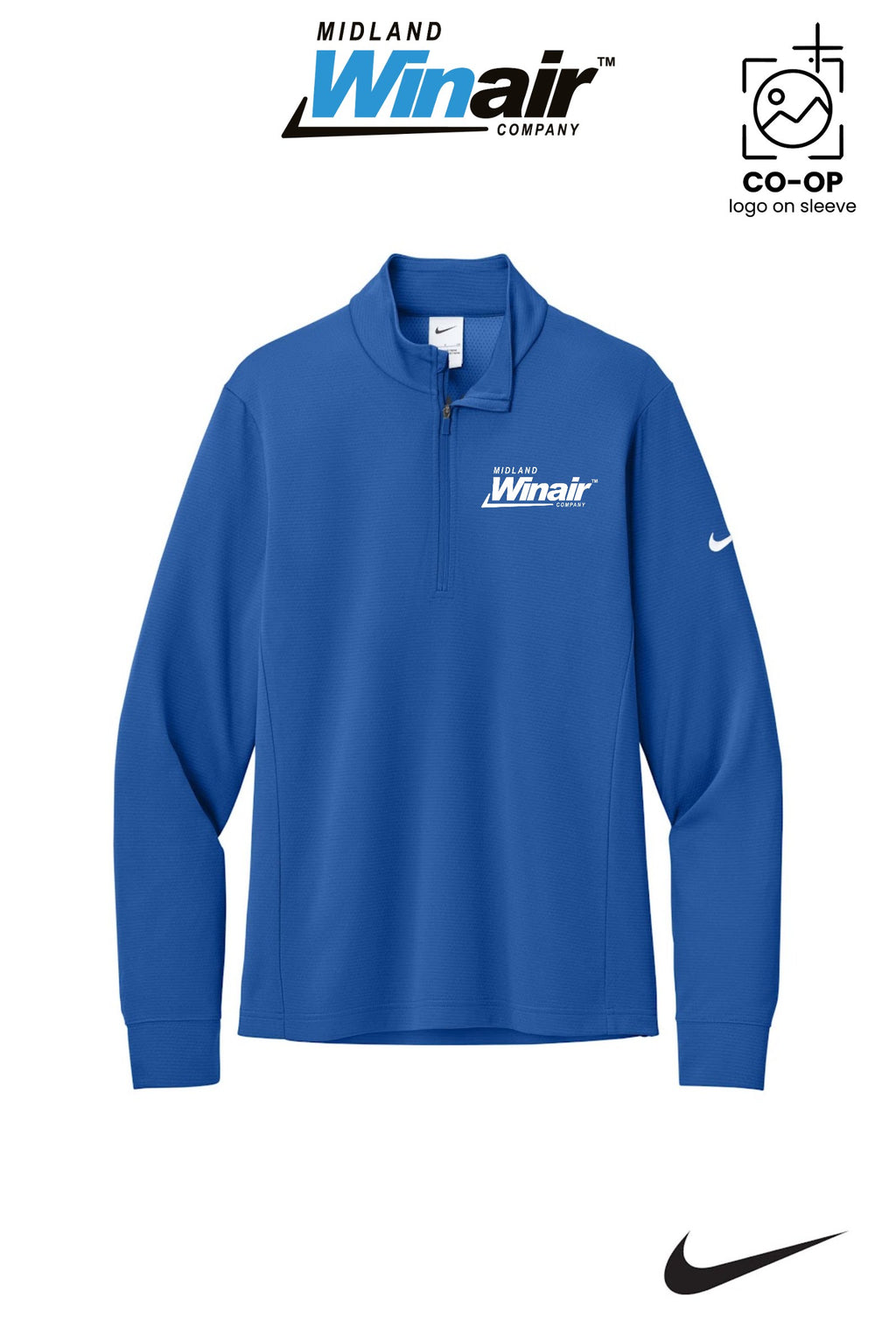 Nike Essential 1/2-Zip Cover-Up - Midland Winair