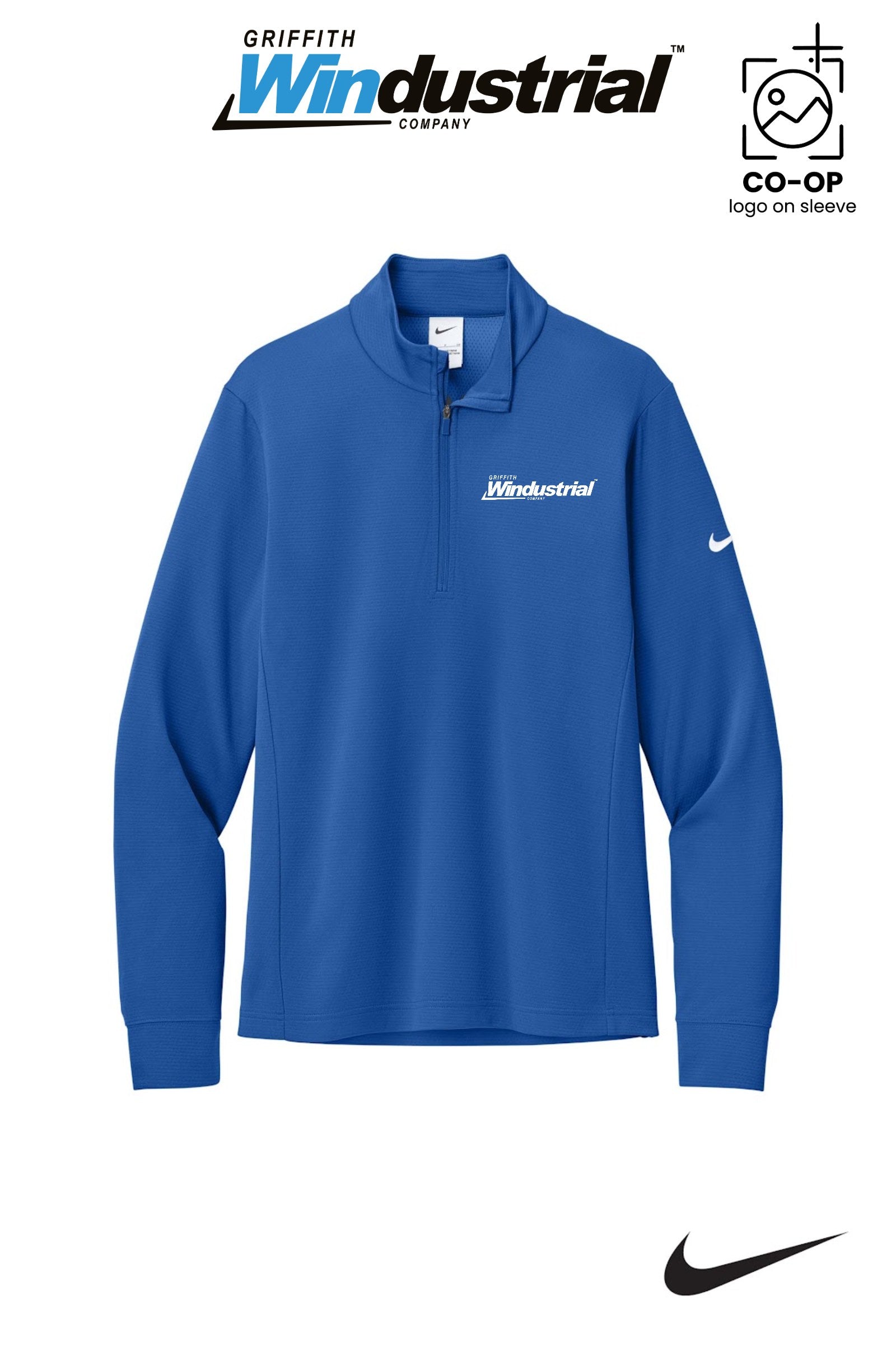 Nike Essential 1/2-Zip Cover-Up - Griffith Windustrial