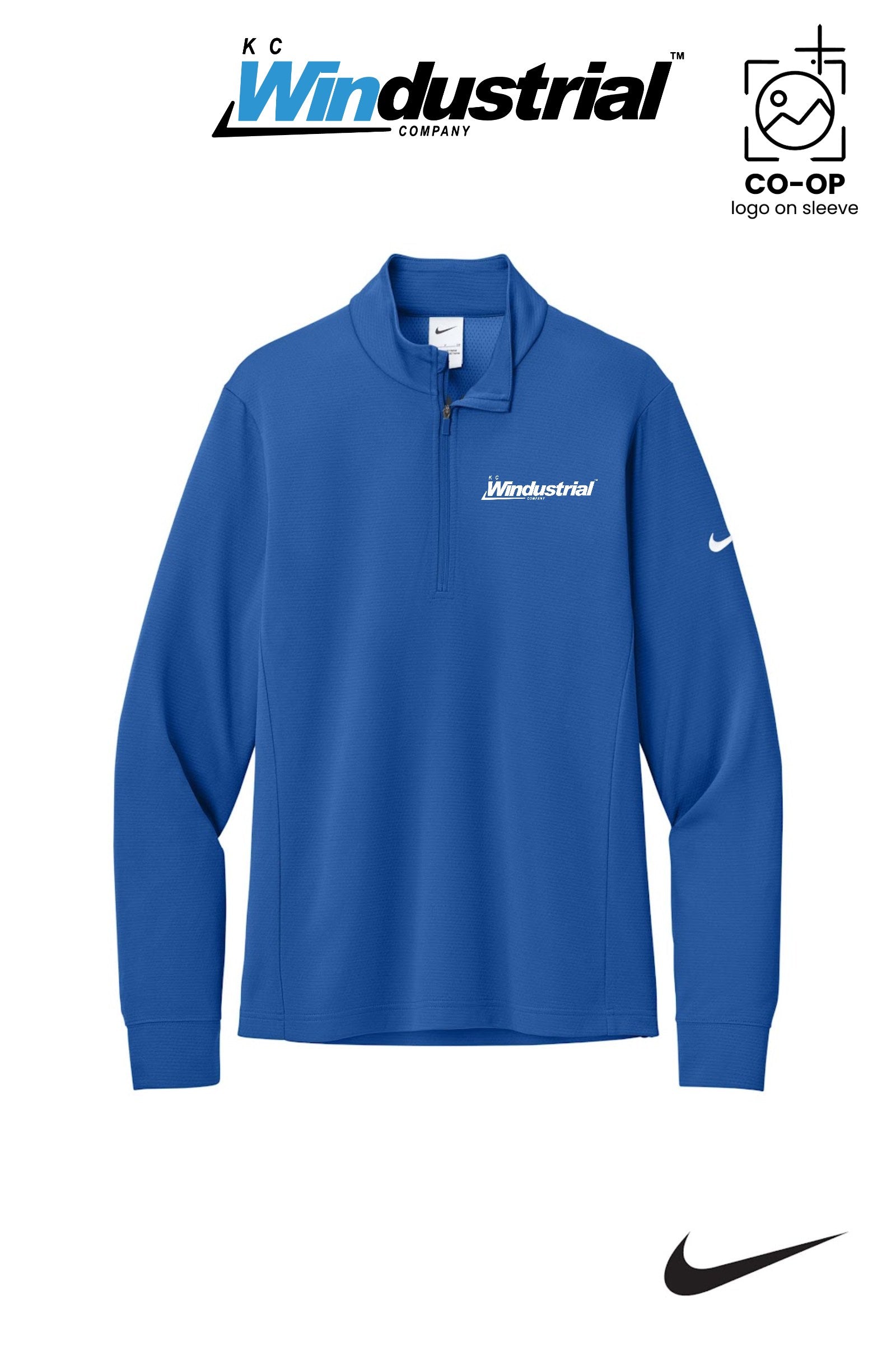 Nike Essential 1/2-Zip Cover-Up - KC Windustrial