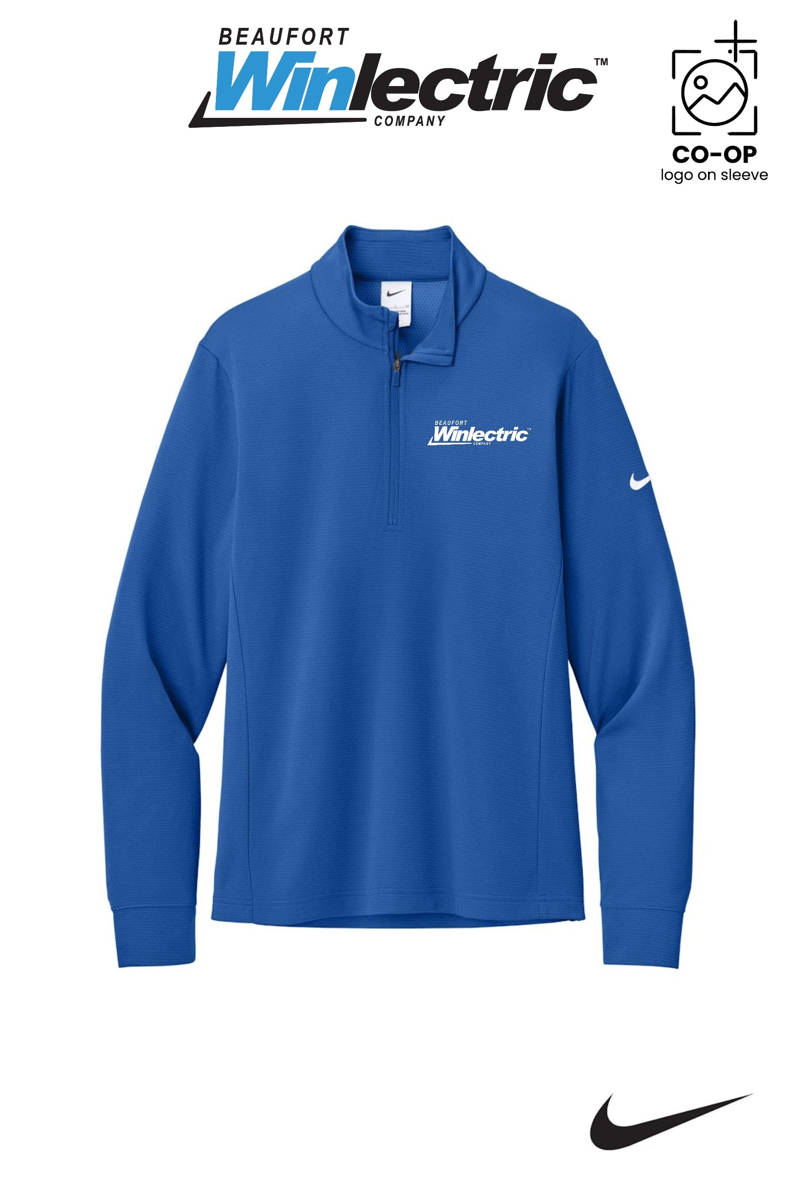 Nike Essential 1/2-Zip Cover-Up - Beaufort Winlectric