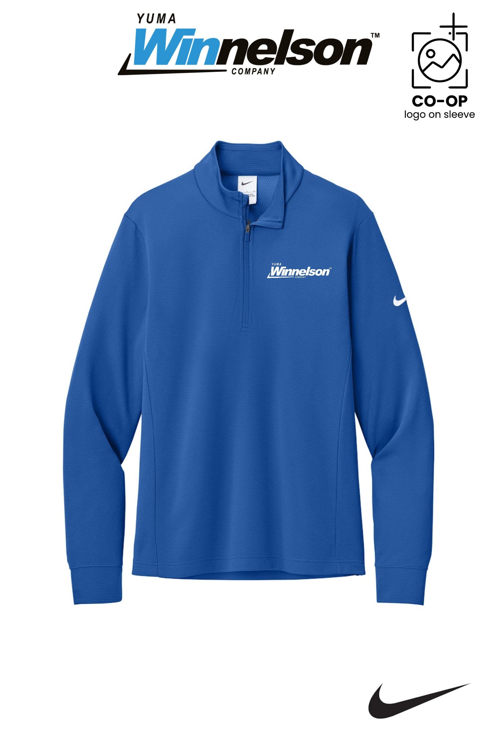 Nike Essential 1/2-Zip Cover-Up - Yuma Winnelson