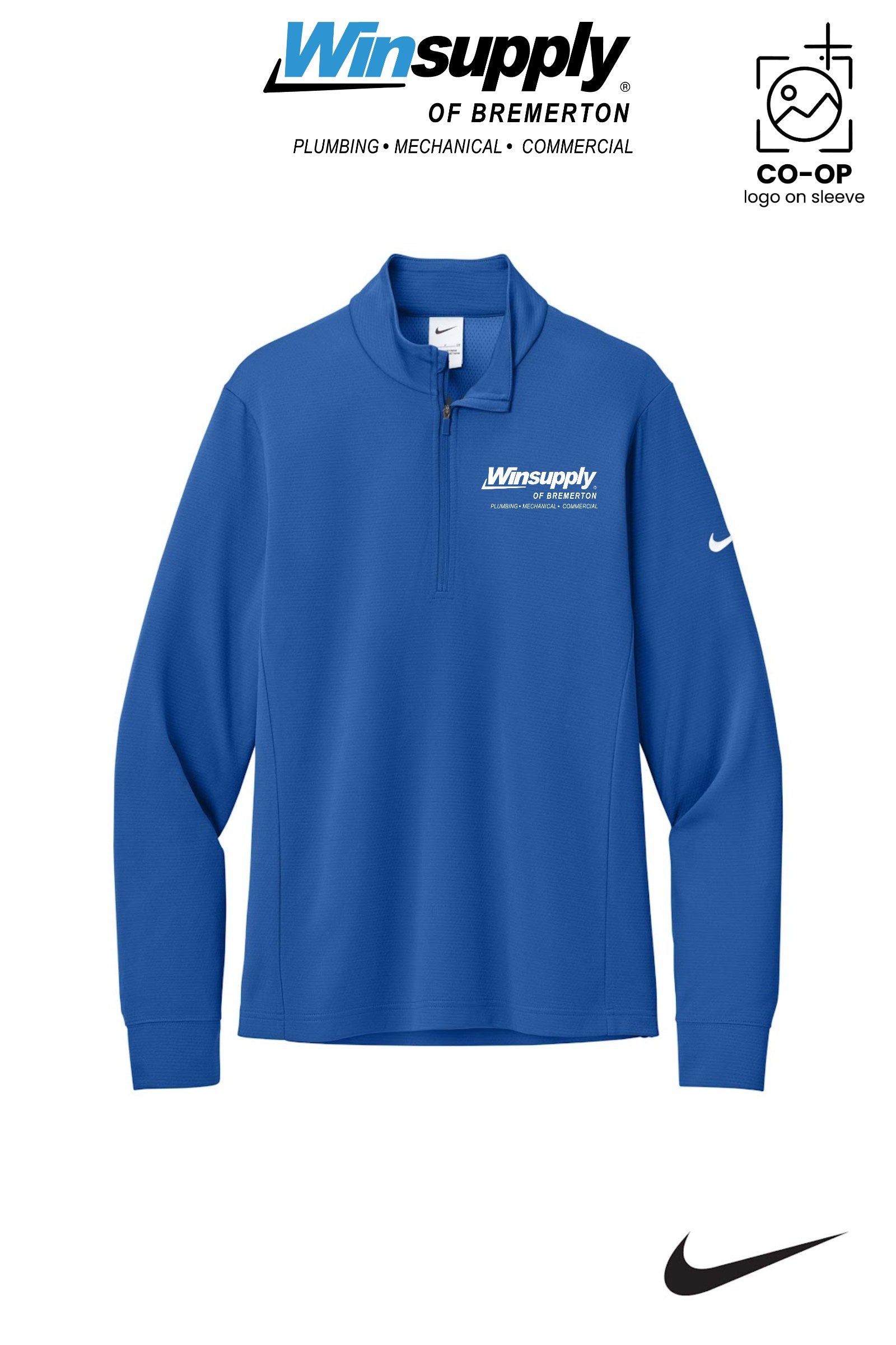 Nike Essential 1/2-Zip Cover-Up - Winsupply Bremerton WA CO.