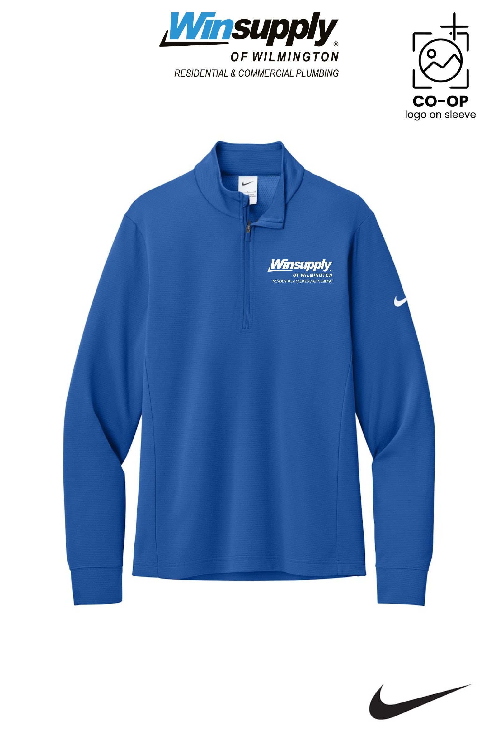 Nike Essential 1/2-Zip Cover-Up - Winsupply of Wilmington