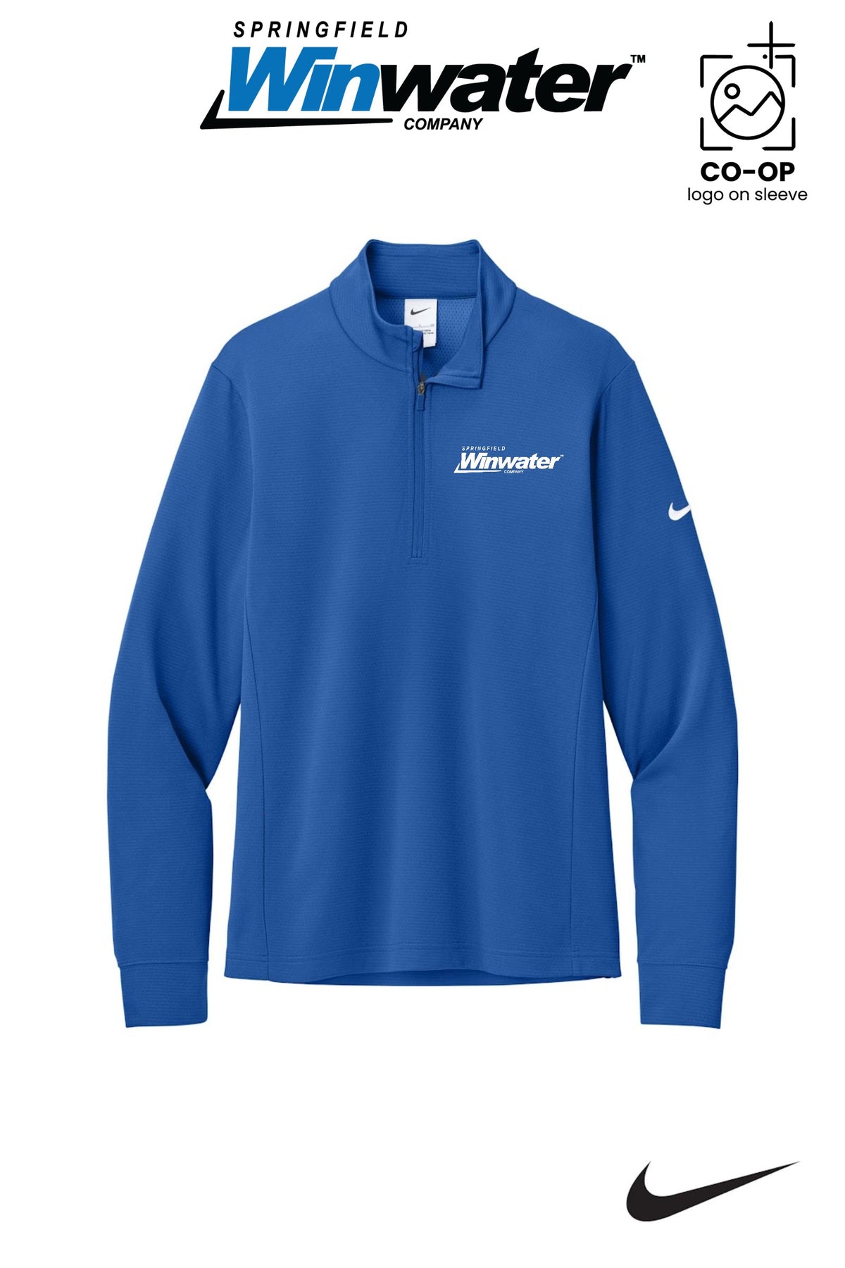 Nike Essential 1/2-Zip Cover-Up - Springfield Winwater