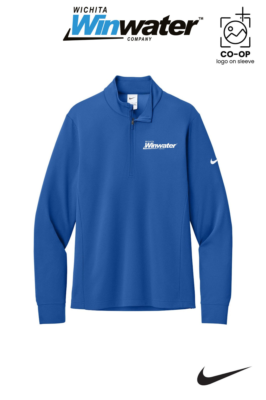 Nike Essential 1/2-Zip Cover-Up - Wichita Winwater