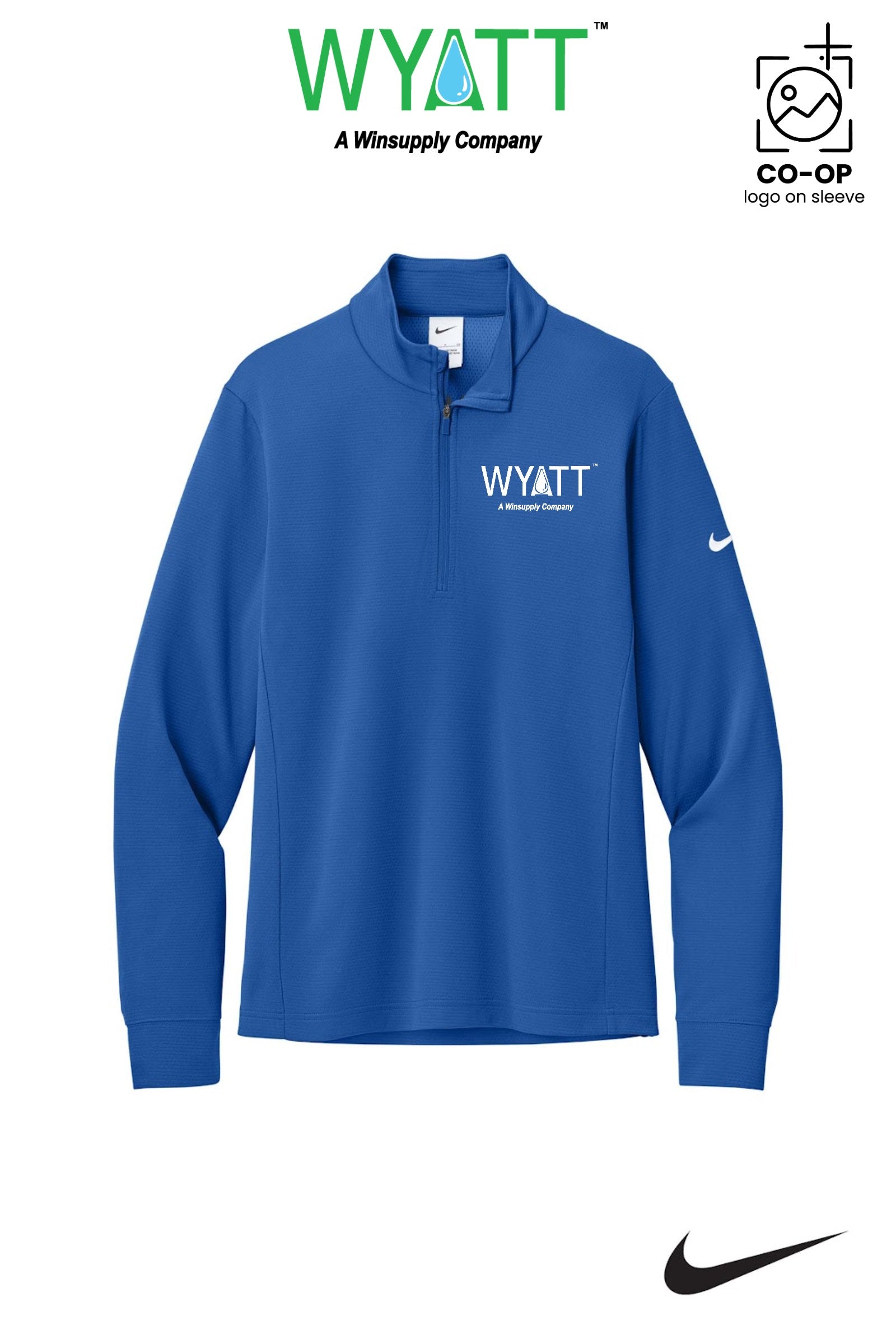 Nike Essential 1/2-Zip Cover-Up - Wyatt Irrigation of Santa Rosa