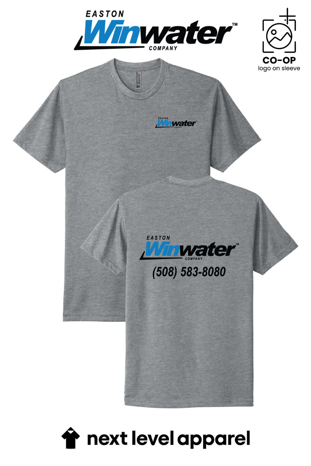 Next Level Apparel® Adult CVC Tee - Easton Winwater