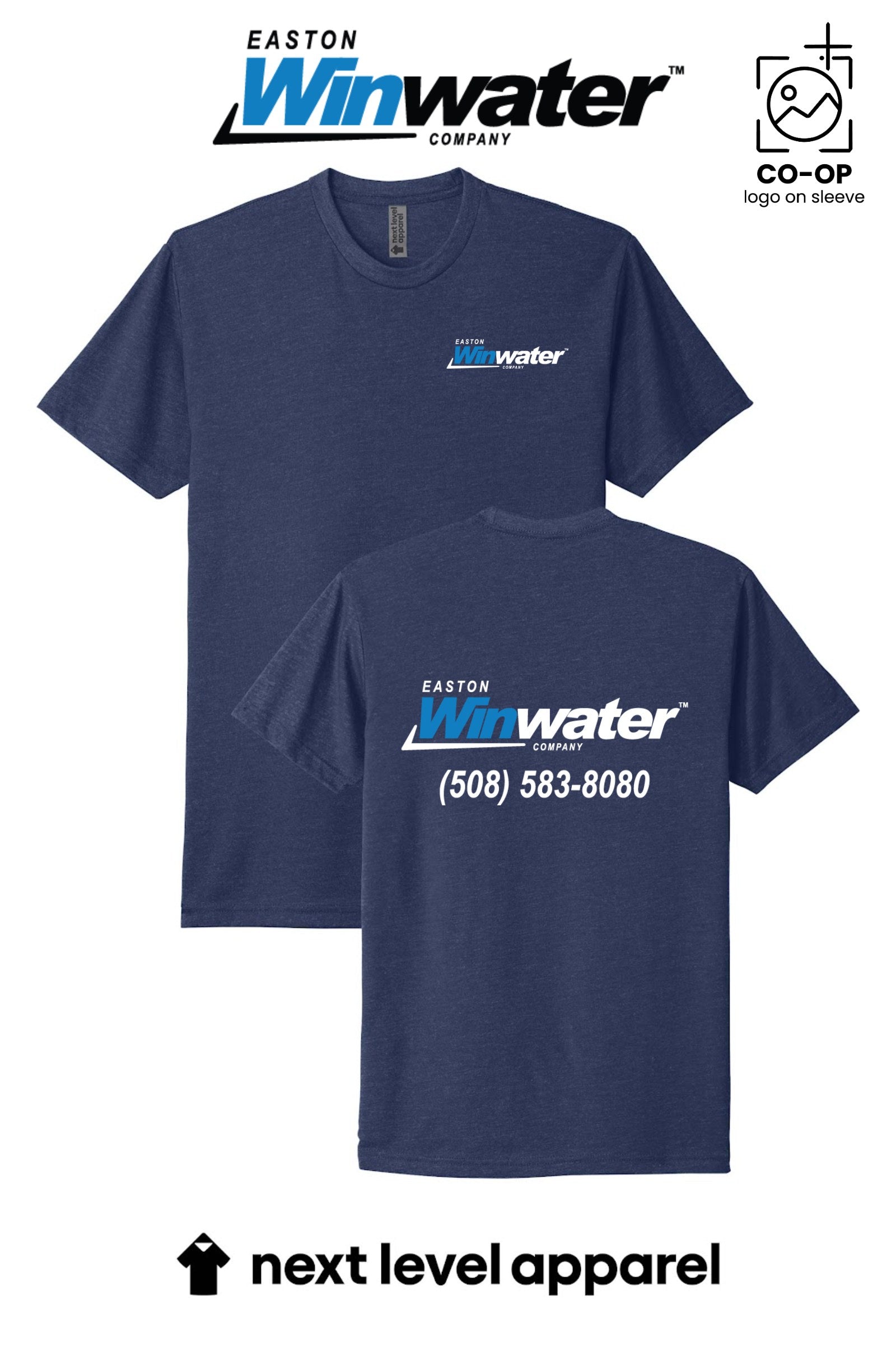 Next Level Apparel® Adult CVC Tee - Easton Winwater