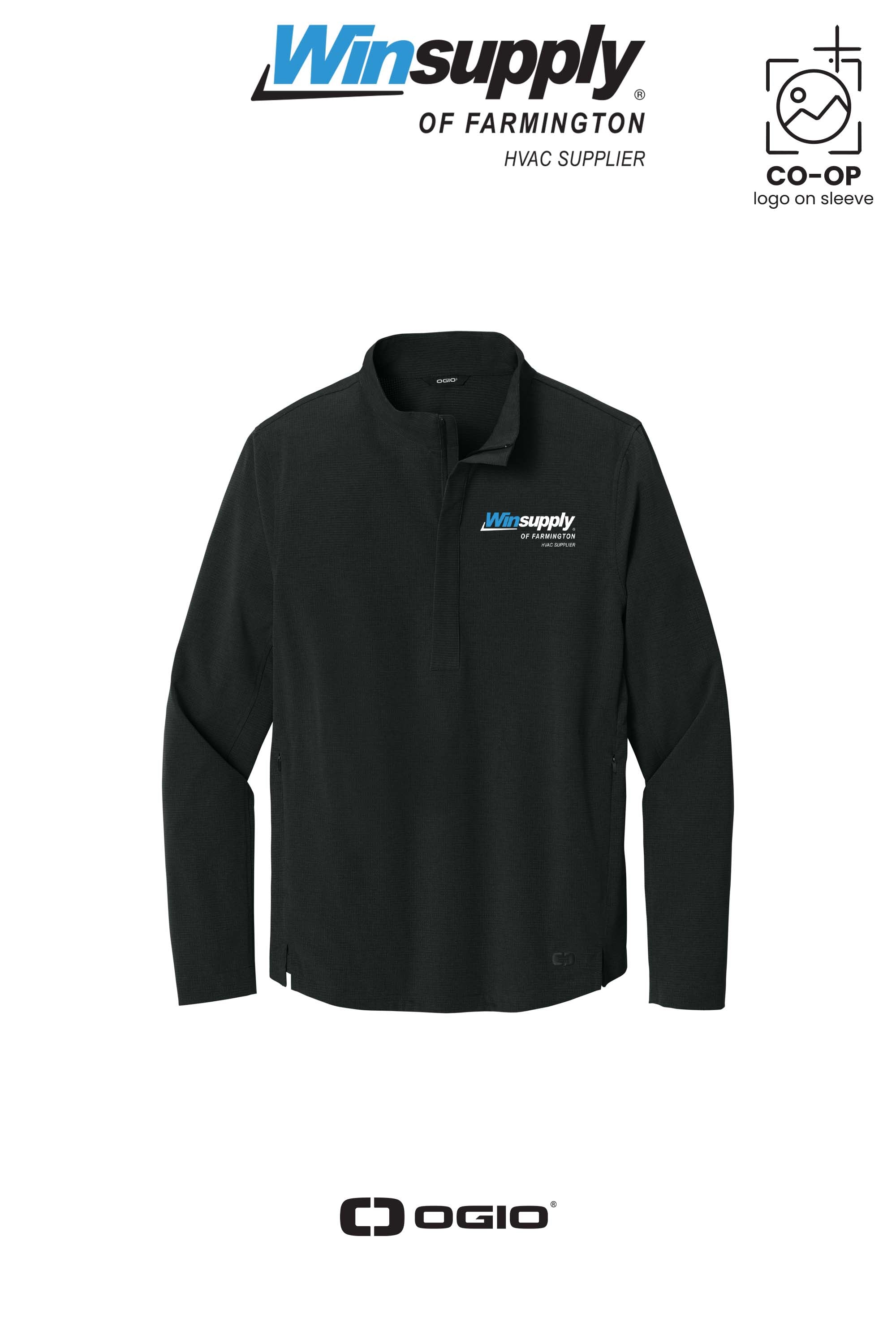OGIO® Aspect 1/2-Zip Pullover - Winsupply of Farmington