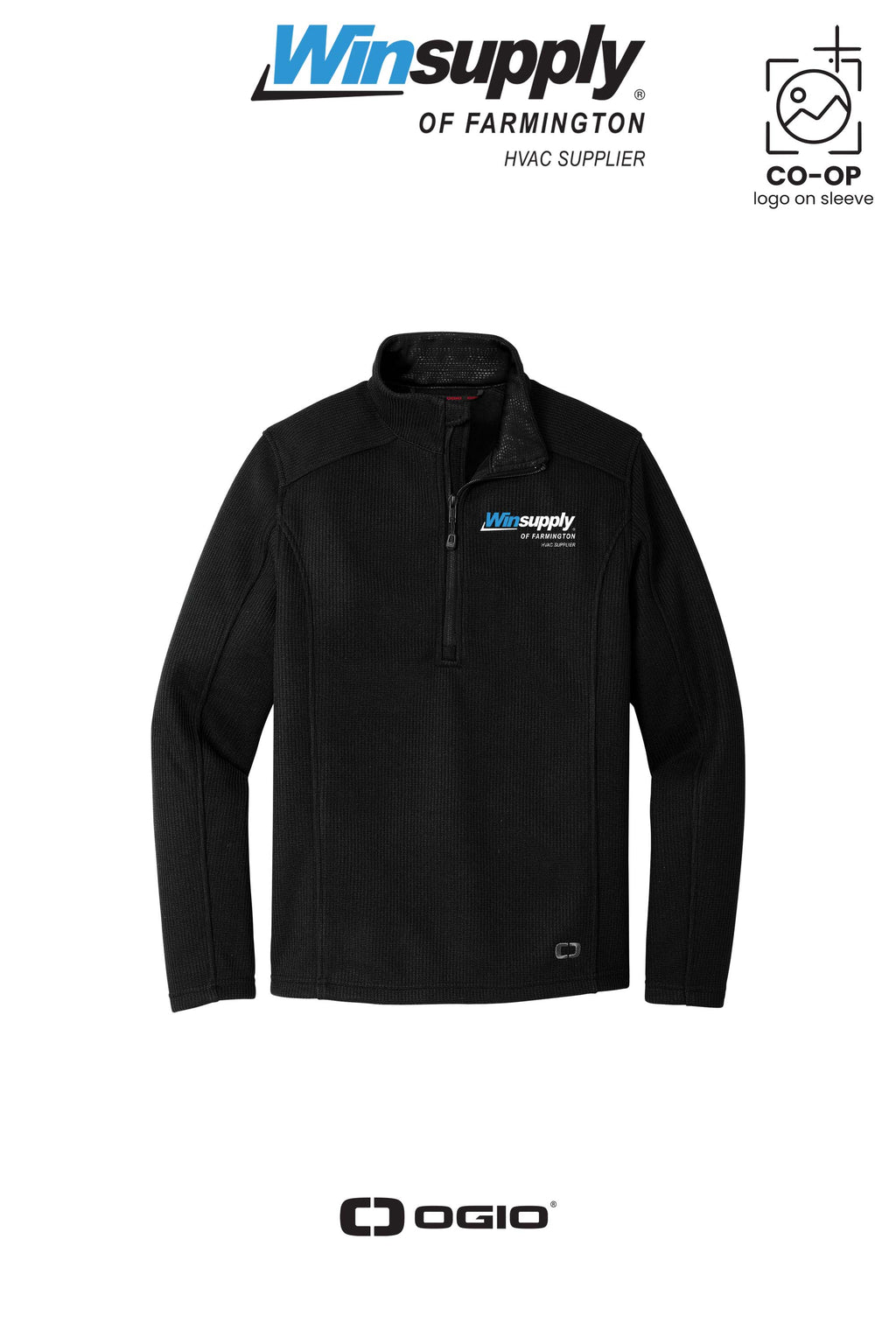 OGIO® Grit Fleece 1/2-Zip - Winsupply of Farmington