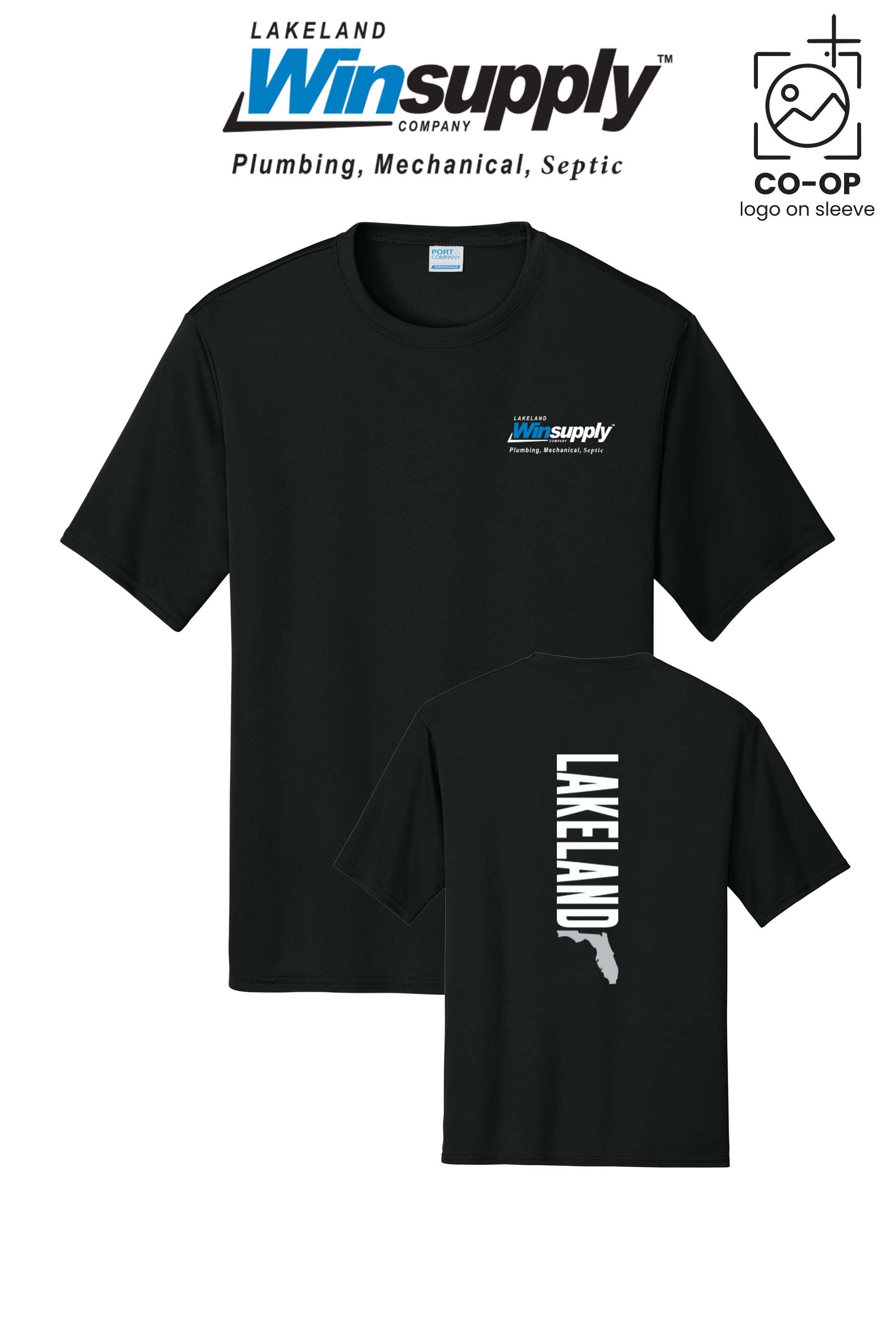 Port & Co™ Performance UPF 50 Tee - Lakeland Winsupply