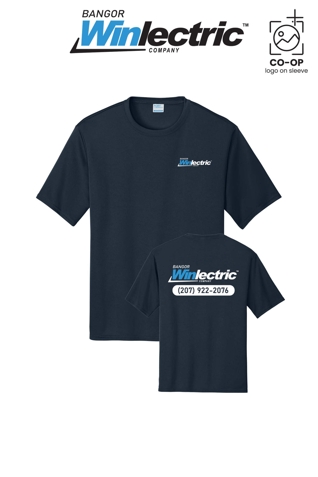 Port & Co™ Performance UPF 50 Tee - Winlectric Bangor