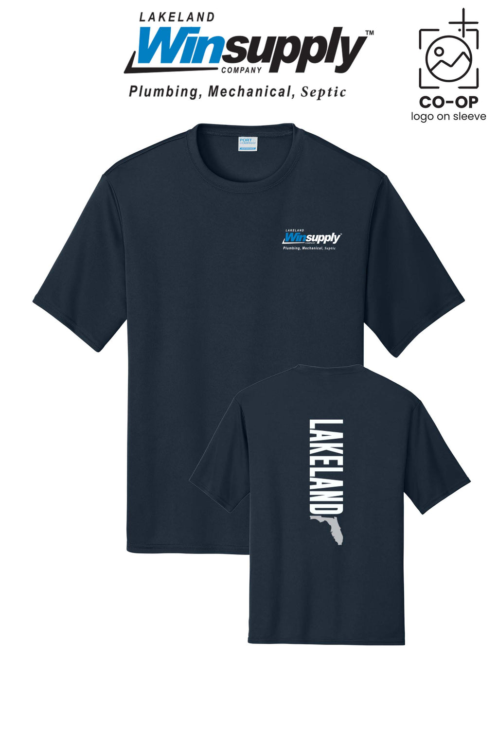 Port & Co™ Performance UPF 50 Tee - Lakeland Winsupply