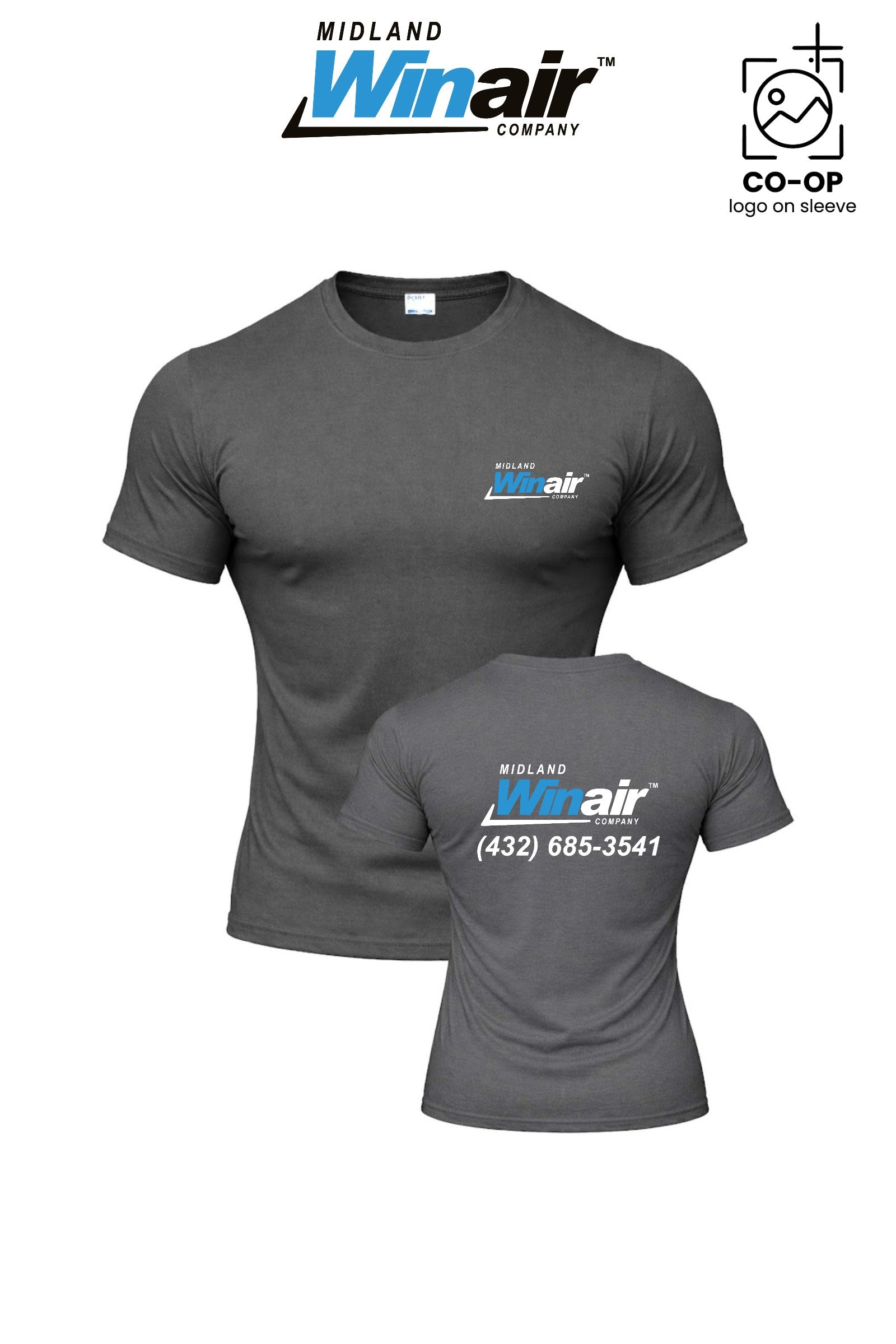 Port & Co™ Performance UPF 50 Tee - Midland Winair