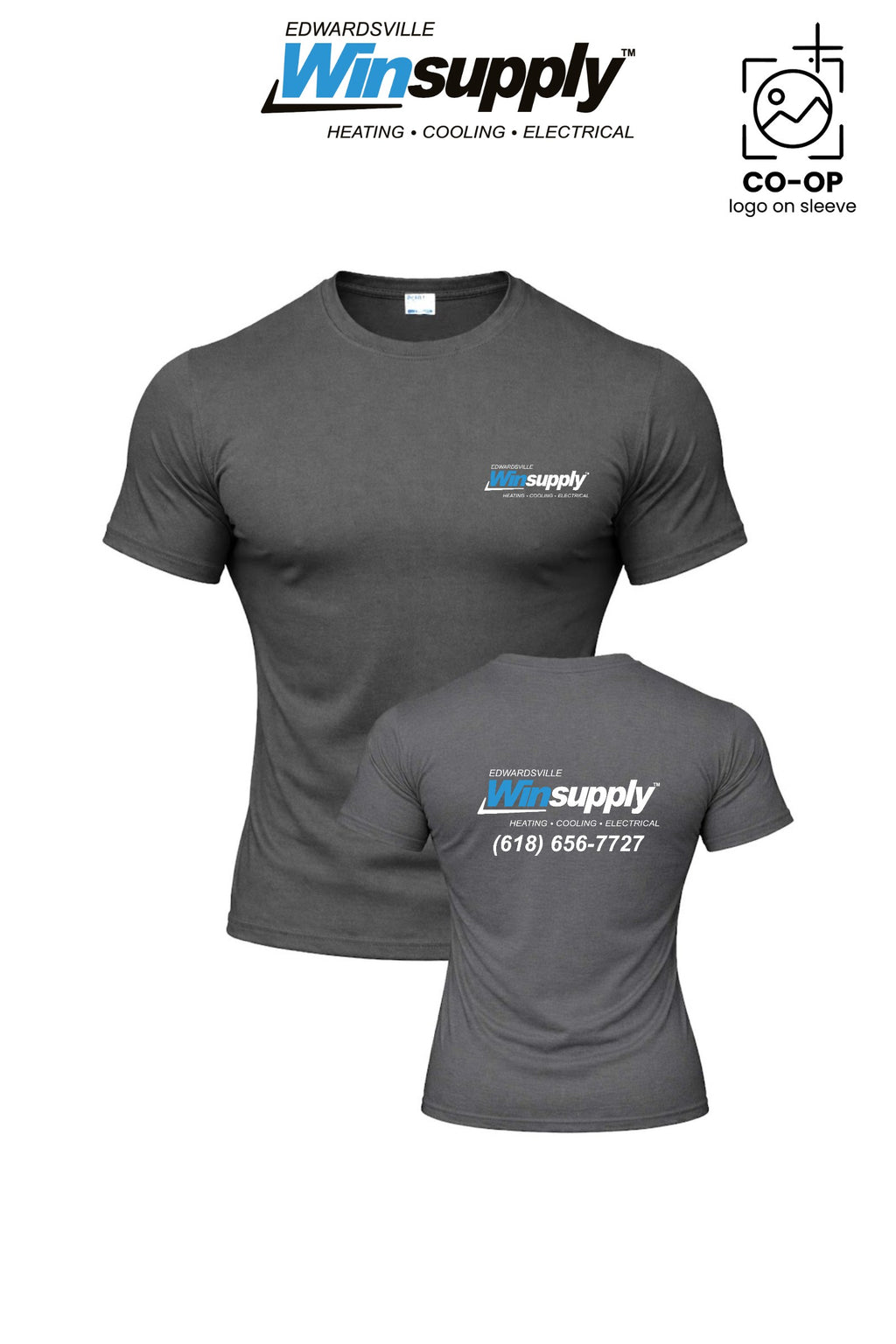 Port & Co™ Performance UPF 50 Tee - Edwardsville Winsupply