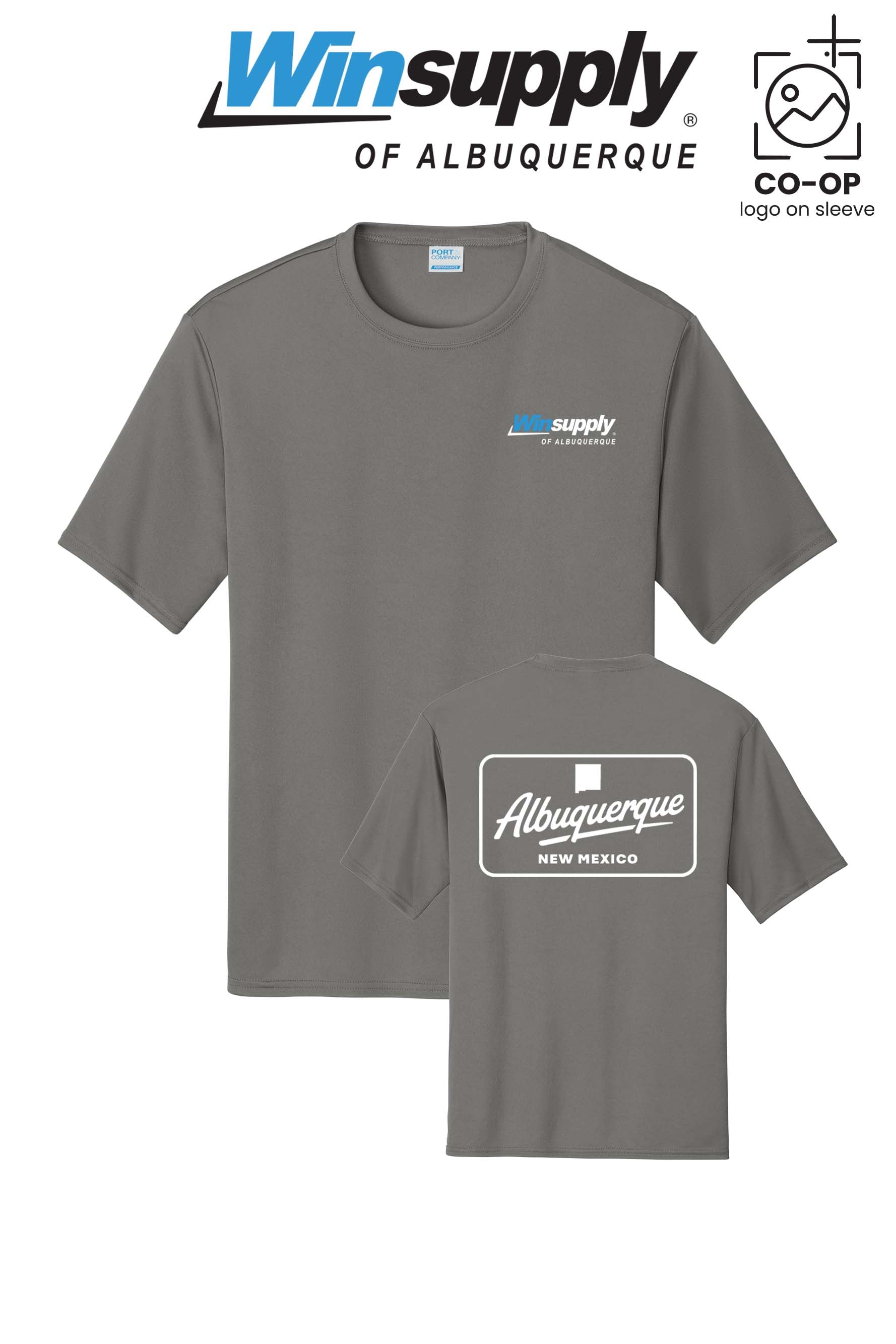 Port & Co™ Performance UPF 50 Tee - Winsupply of Albuquerque