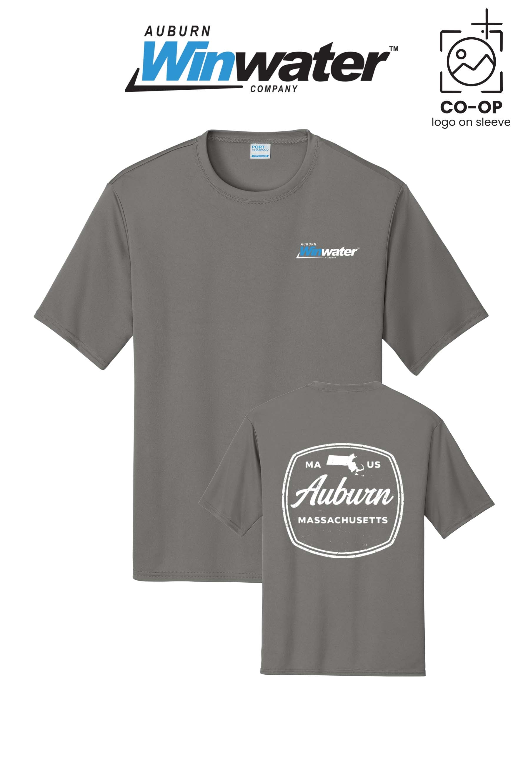 Port & Co™ Performance UPF 50 Tee - Auburn Winwater