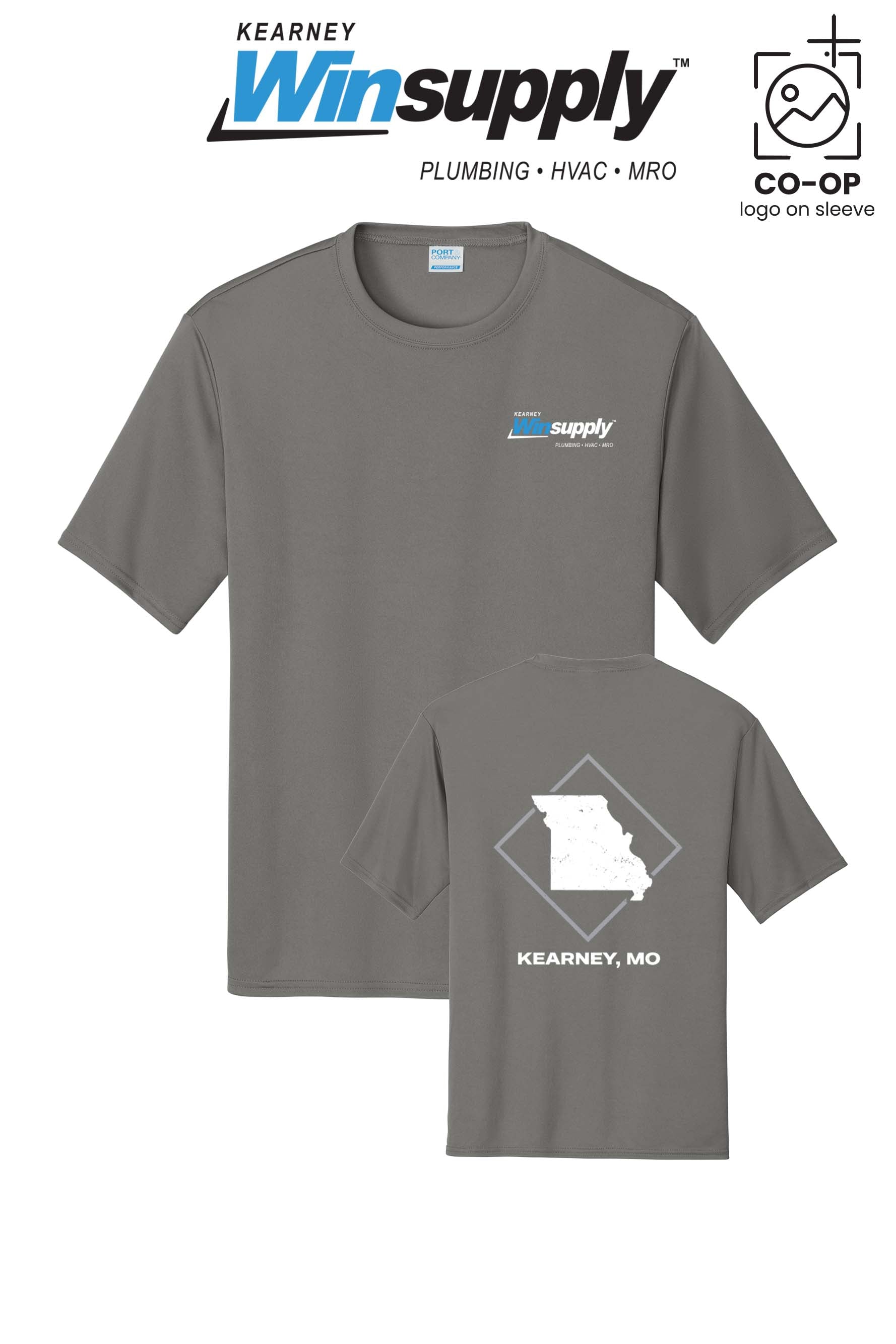 Port & Co™ Performance UPF 50 Tee - Kearney Winsupply
