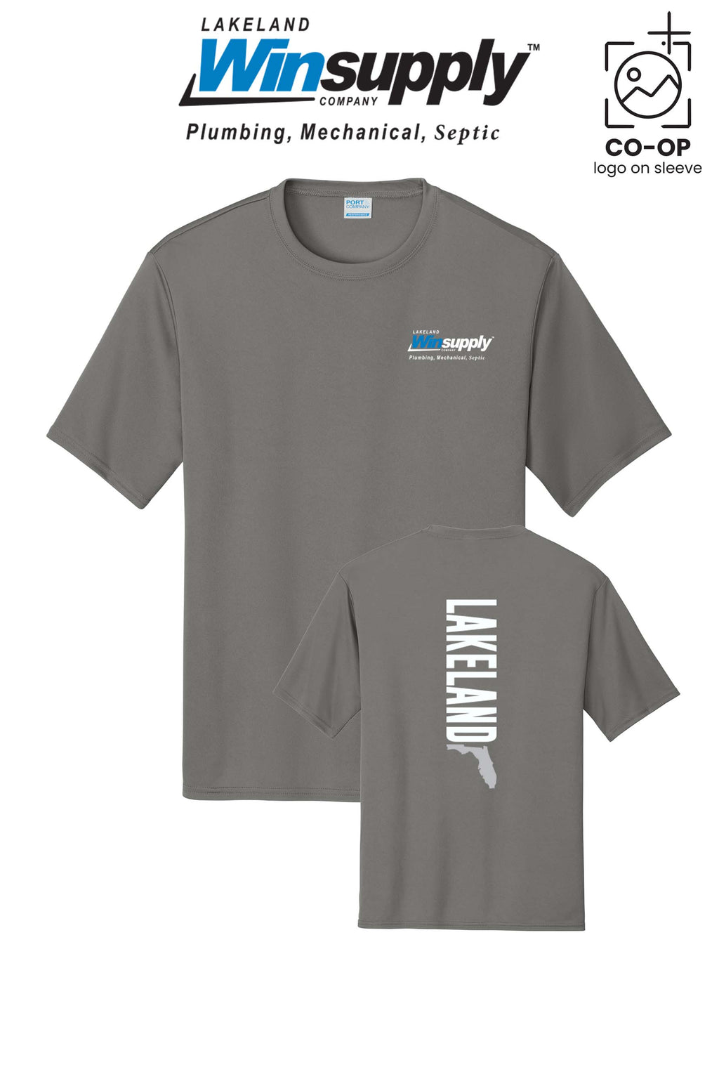 Port & Co™ Performance UPF 50 Tee - Lakeland Winsupply