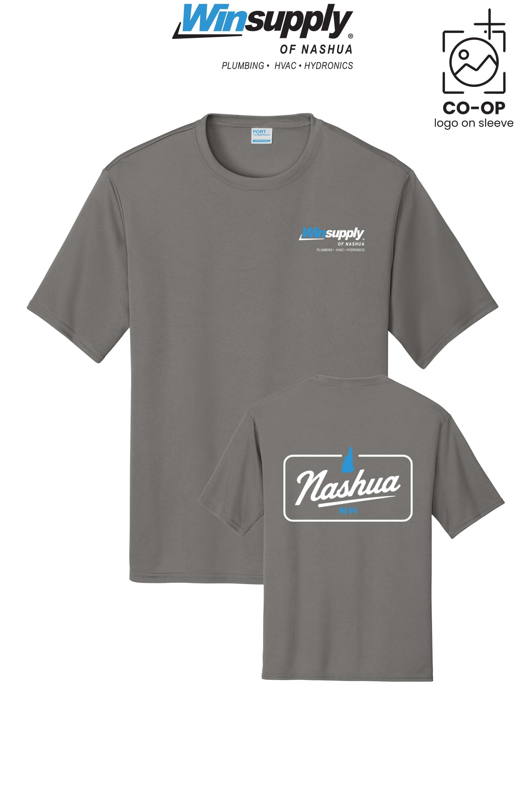 Port & Co™ Performance UPF 50 Tee - Winsupply of Nashua