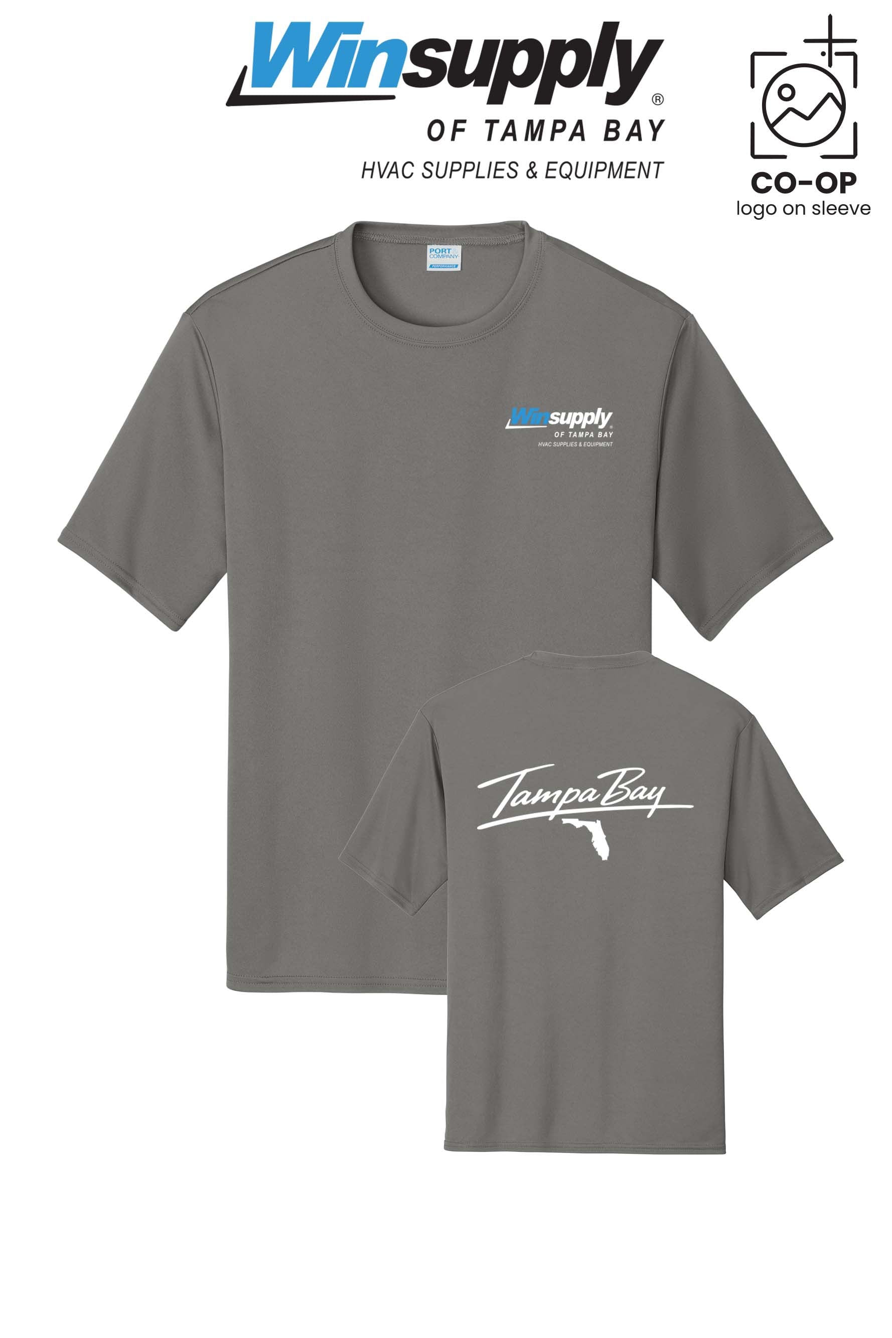 Port & Co™ Performance UPF 50 Tee - Winsupply of Tampa Bay