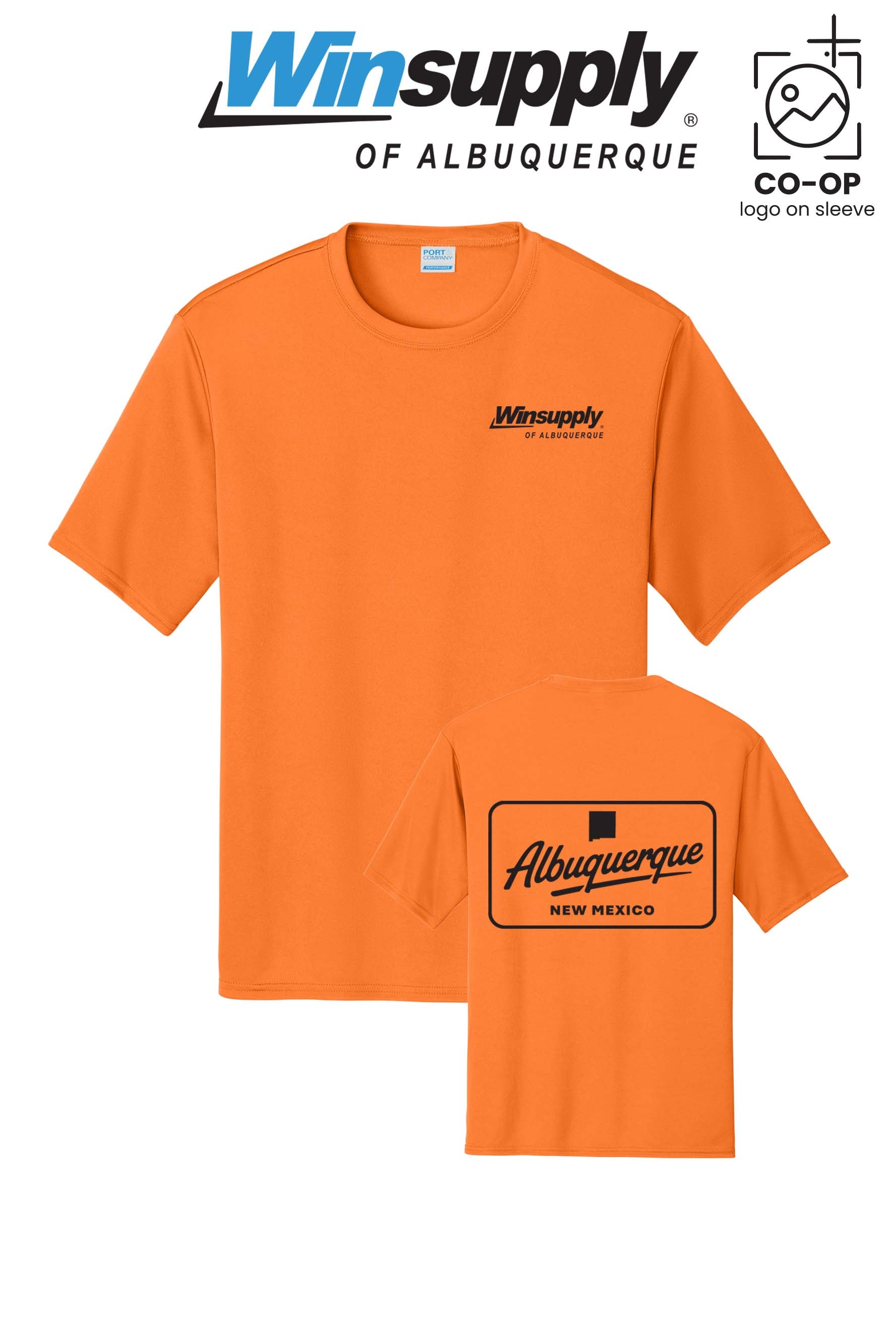 Port & Co™ Performance UPF 50 Tee - Winsupply of Albuquerque