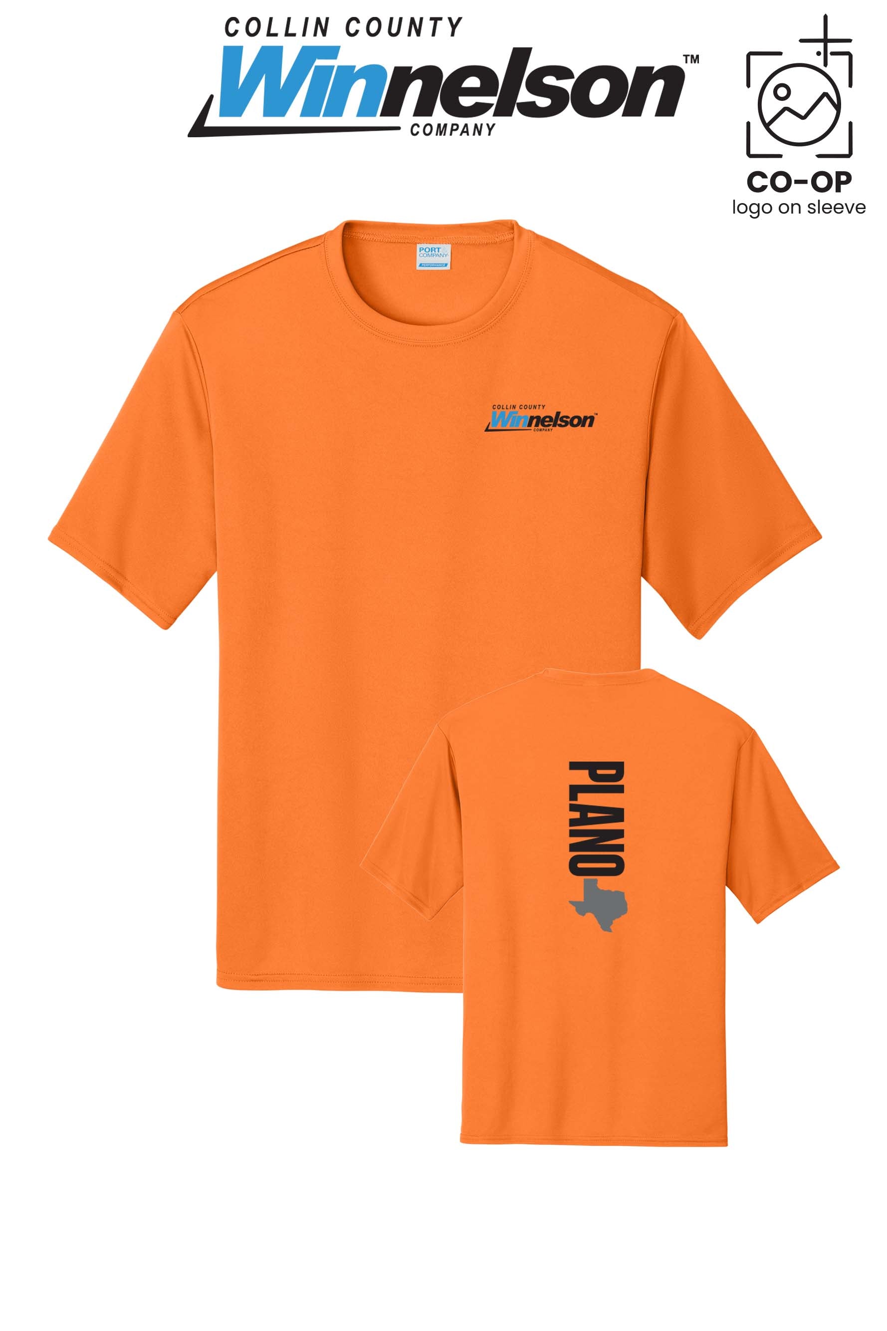 Port & Co™ Performance UPF 50 Tee - Collin County Winnelson