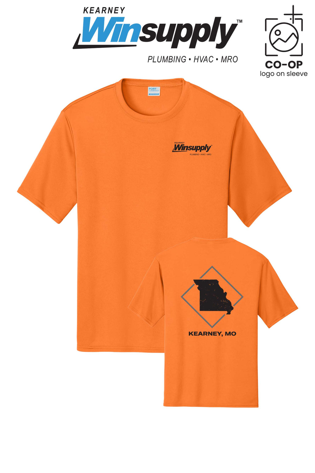 Port & Co™ Performance UPF 50 Tee - Kearney Winsupply