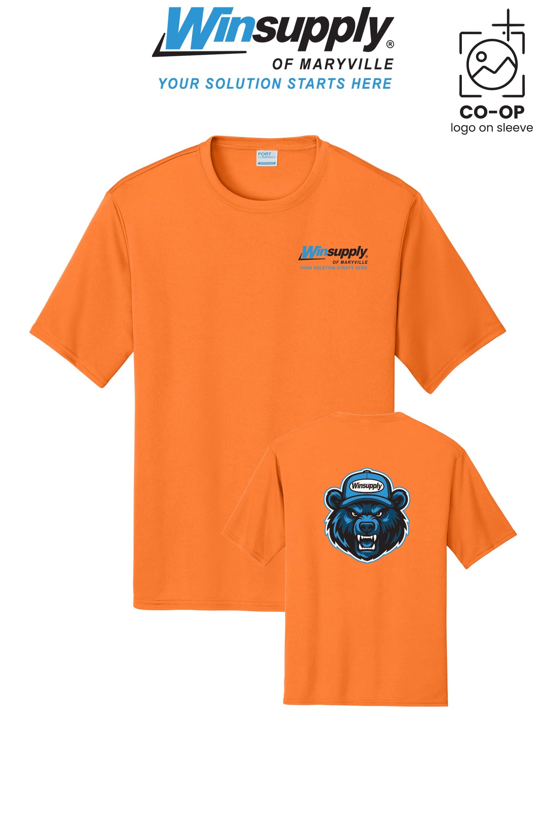 Port & Co™ Performance UPF 50 Tee - Winsupply of Maryville