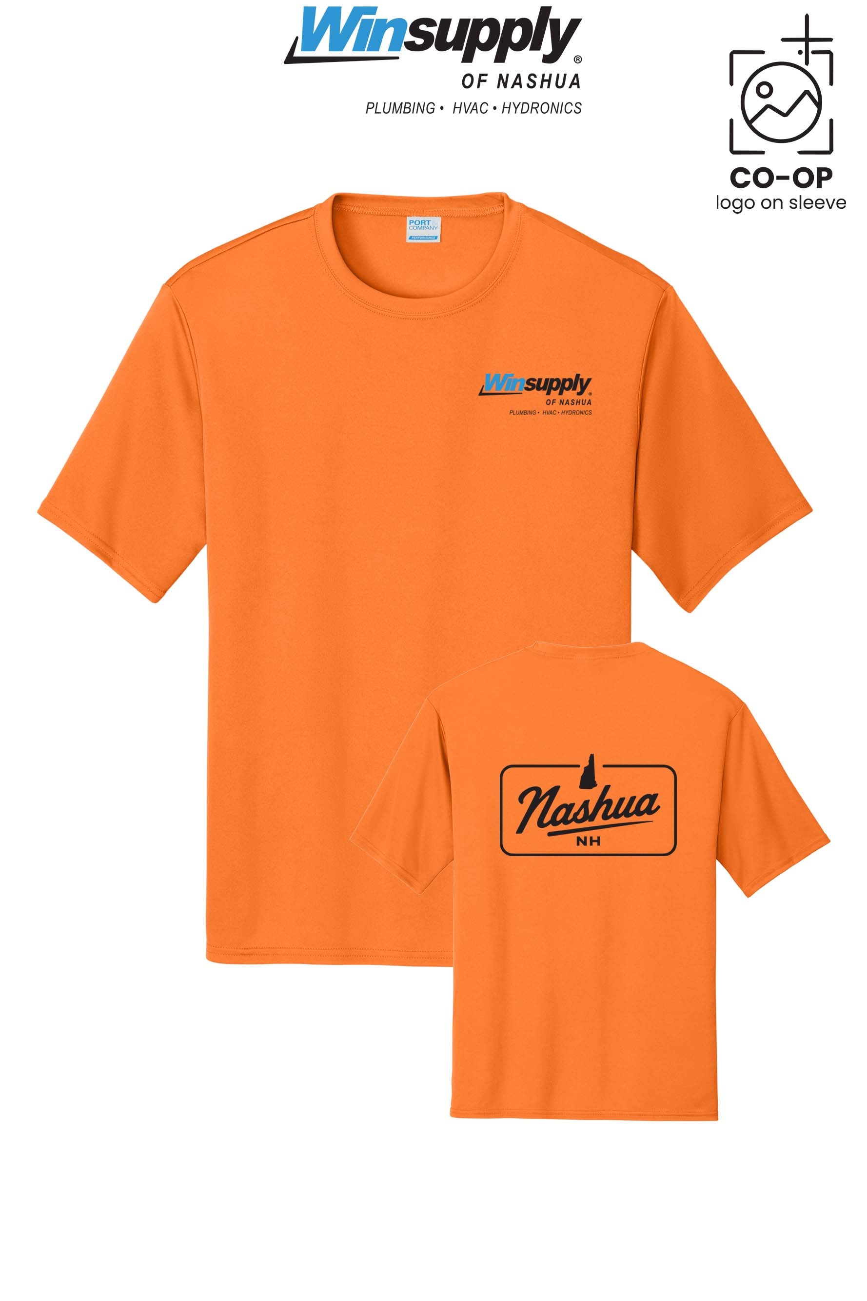 Port & Co™ Performance UPF 50 Tee - Winsupply of Nashua