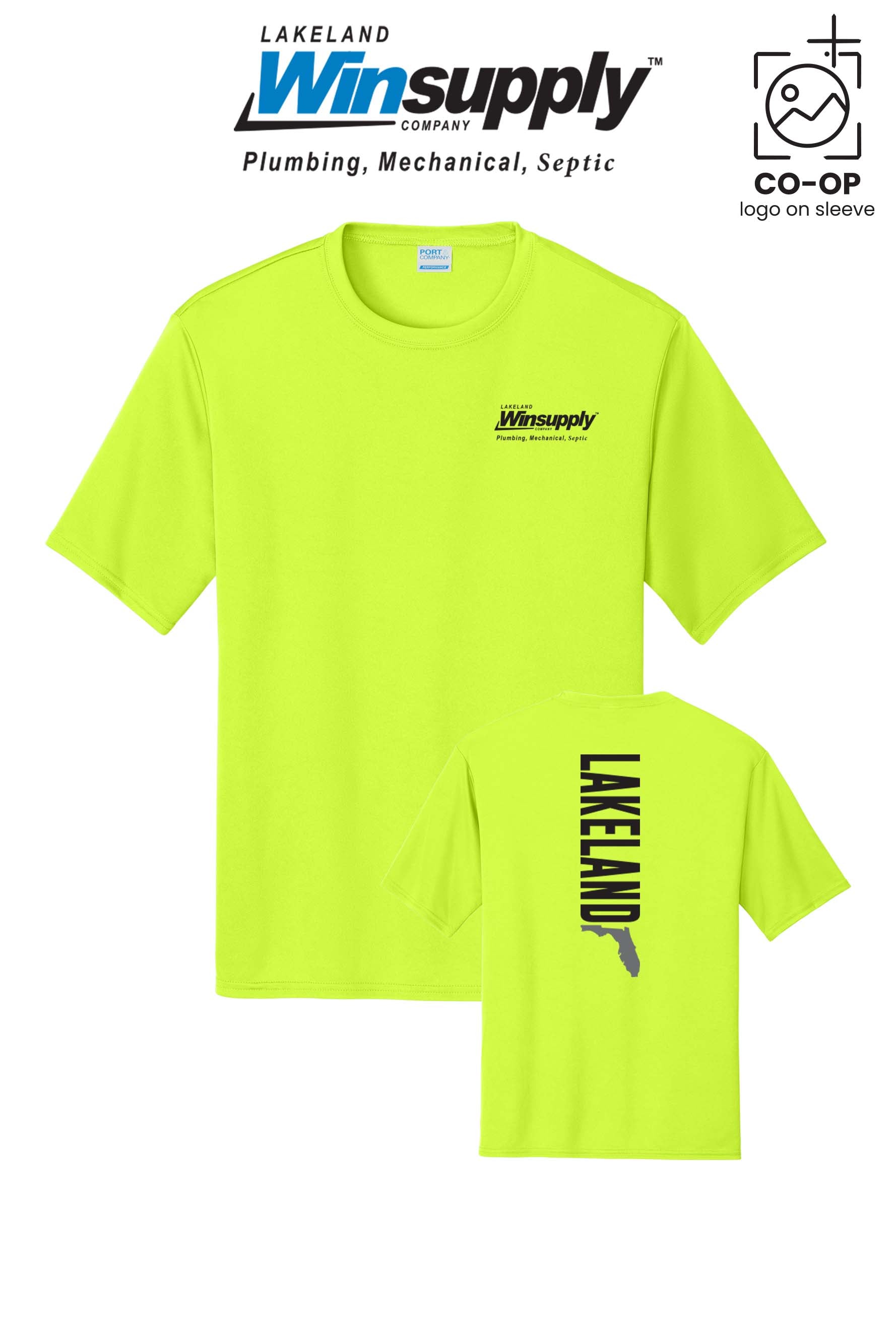 Port & Co™ Performance UPF 50 Tee - Lakeland Winsupply