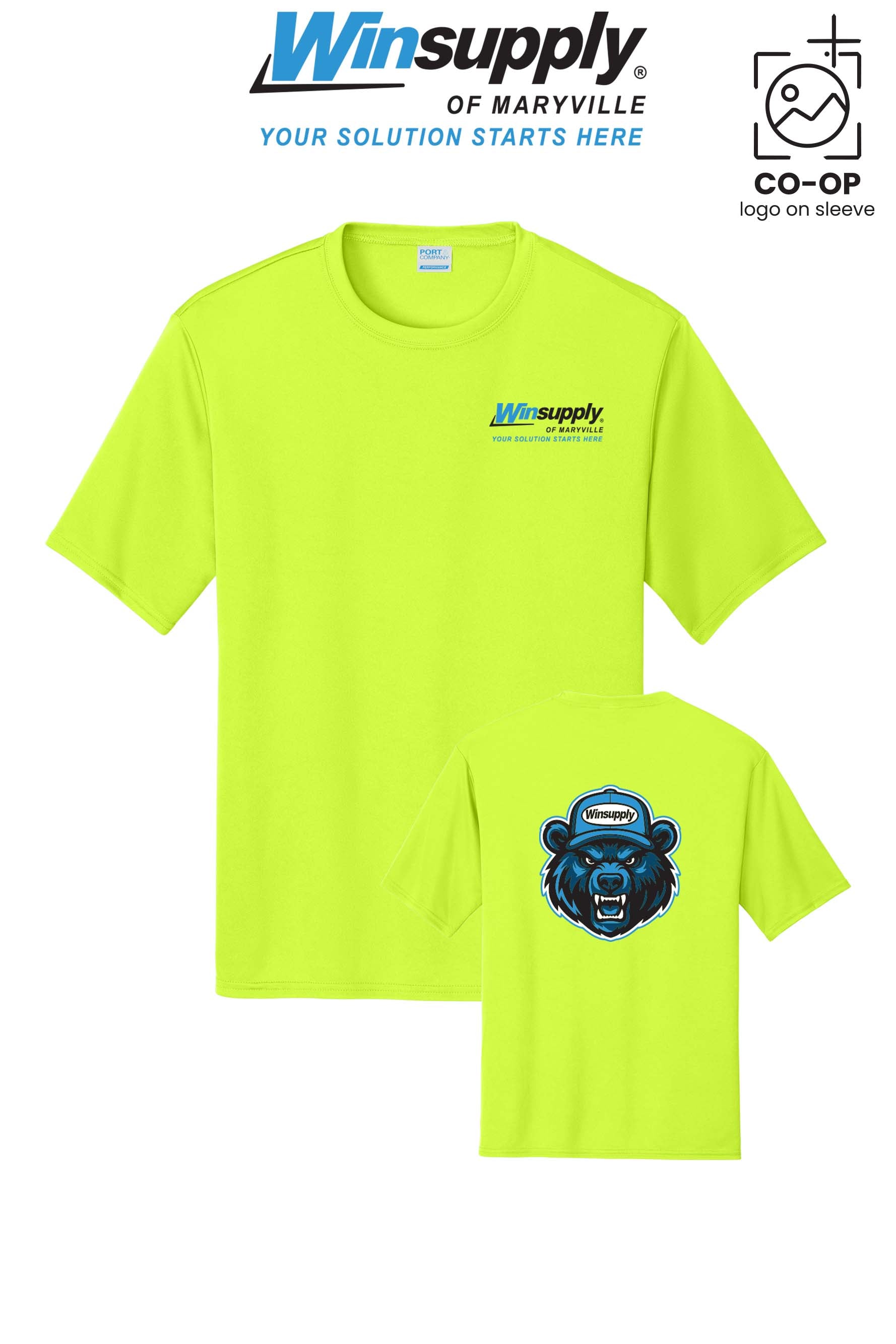 Port & Co™ Performance UPF 50 Tee - Winsupply of Maryville