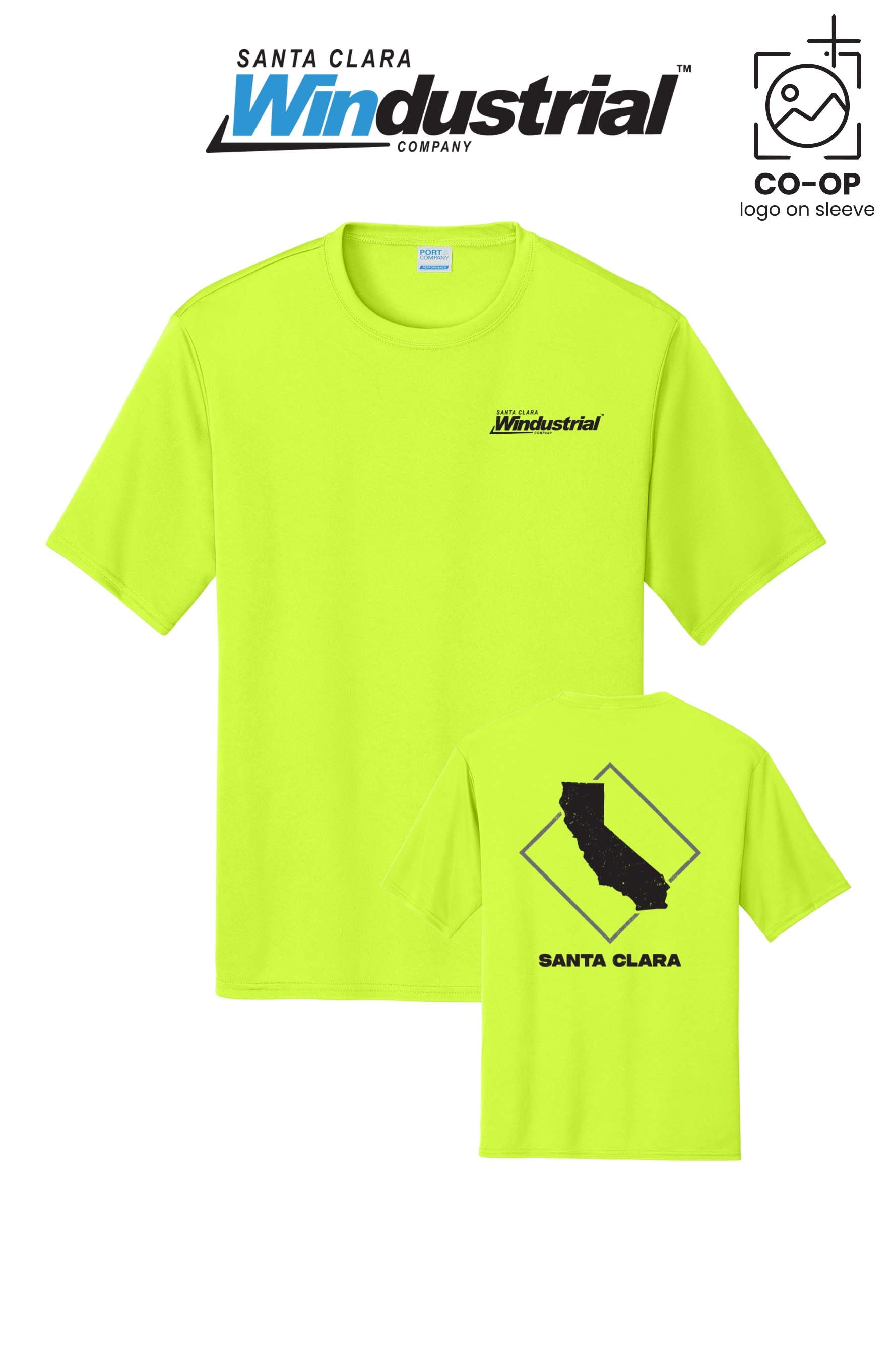 Port & Co™ Performance UPF 50 Tee - Santa Clara Windustrial