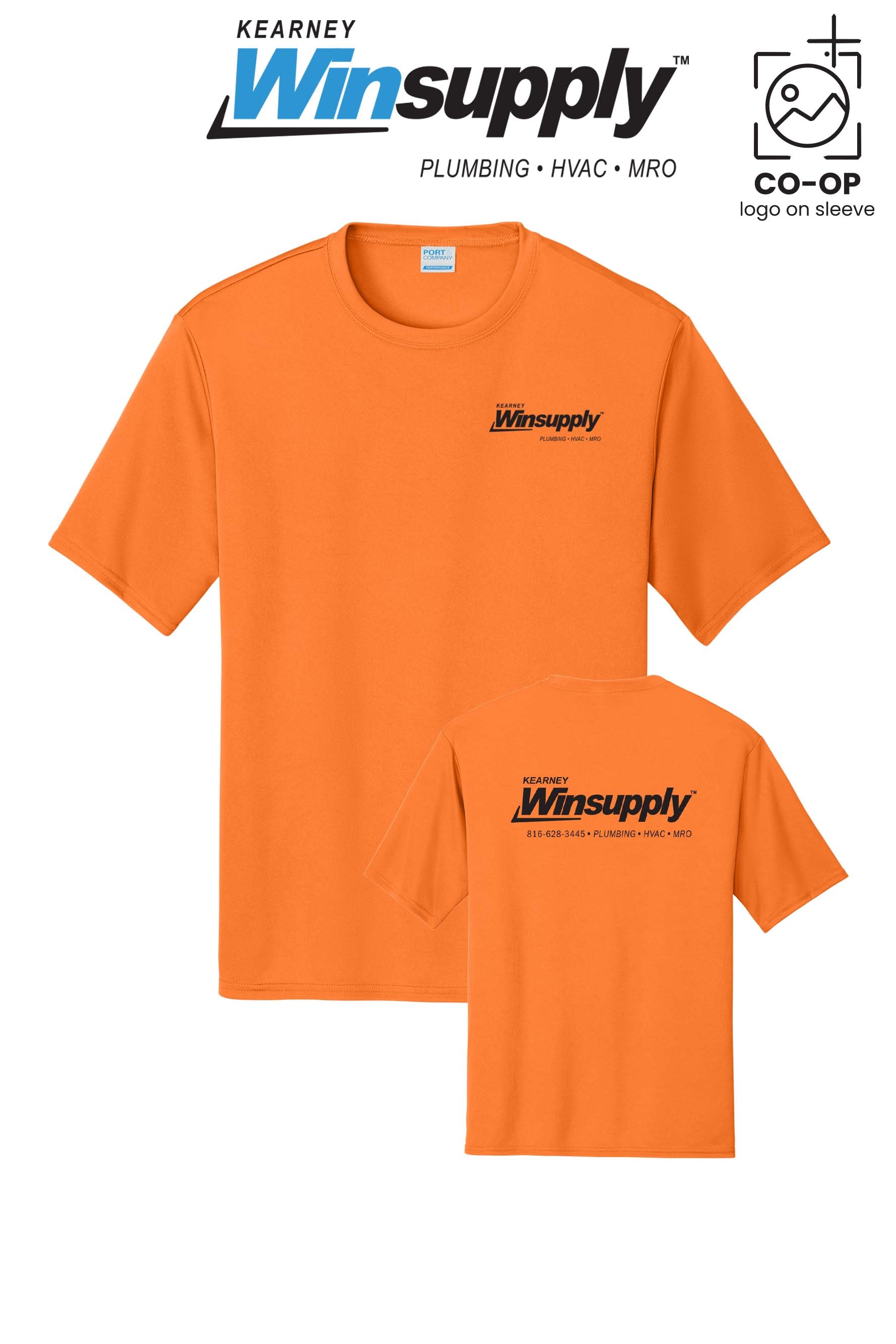 Port & Co™ Performance UPF 50 Tee - Kearney Winsupply