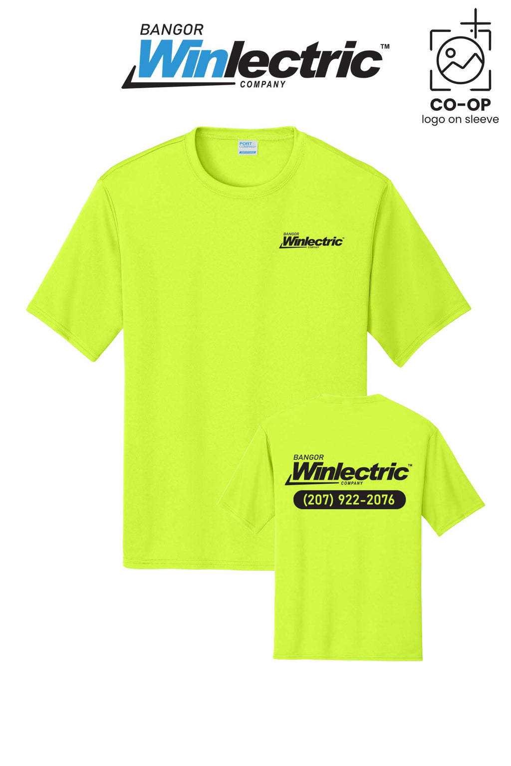 Port & Co™ Performance UPF 50 Tee - Winlectric Bangor