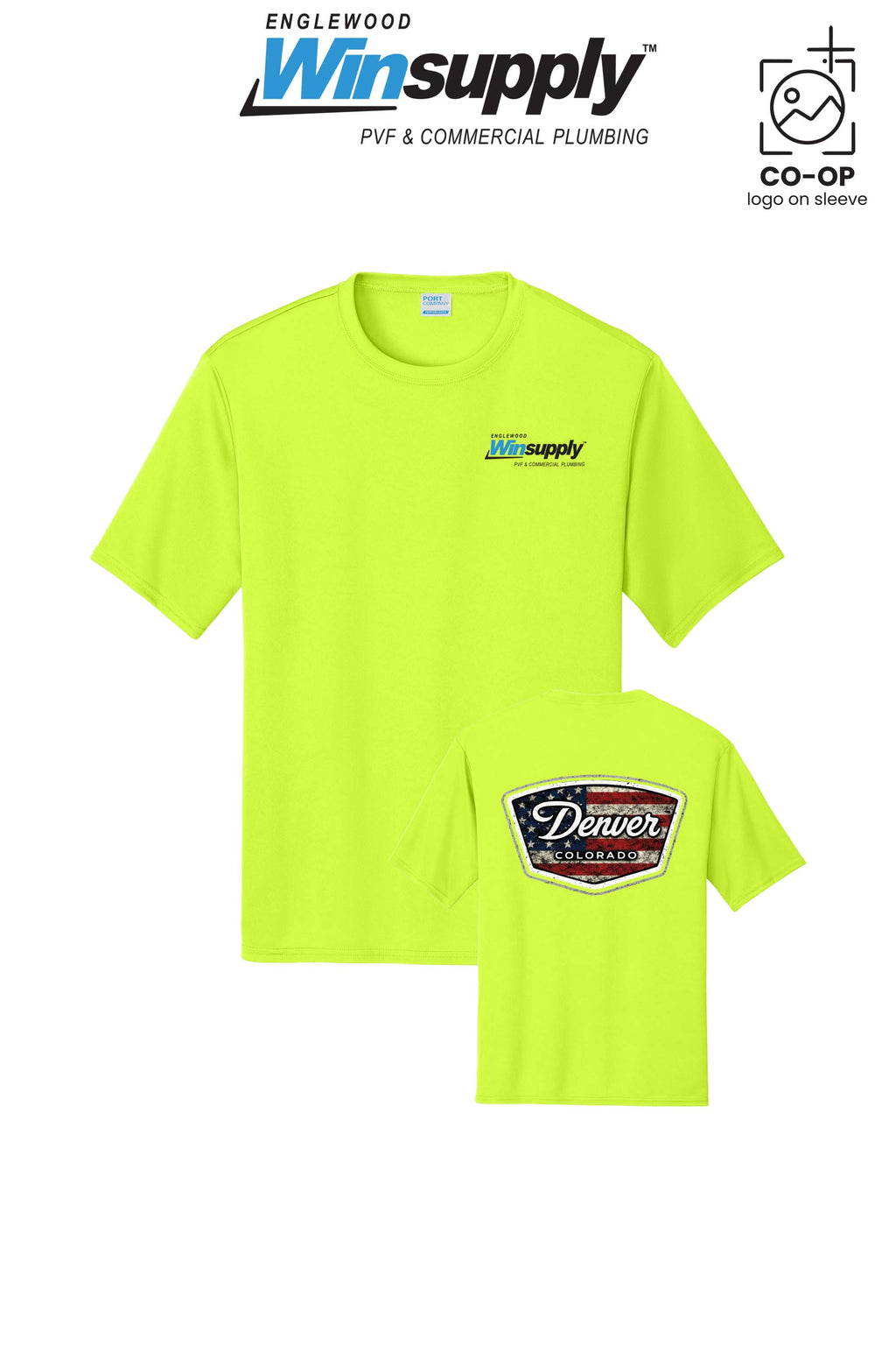 Port & Co™ Performance UPF 50 Tee - Englewood Winsupply