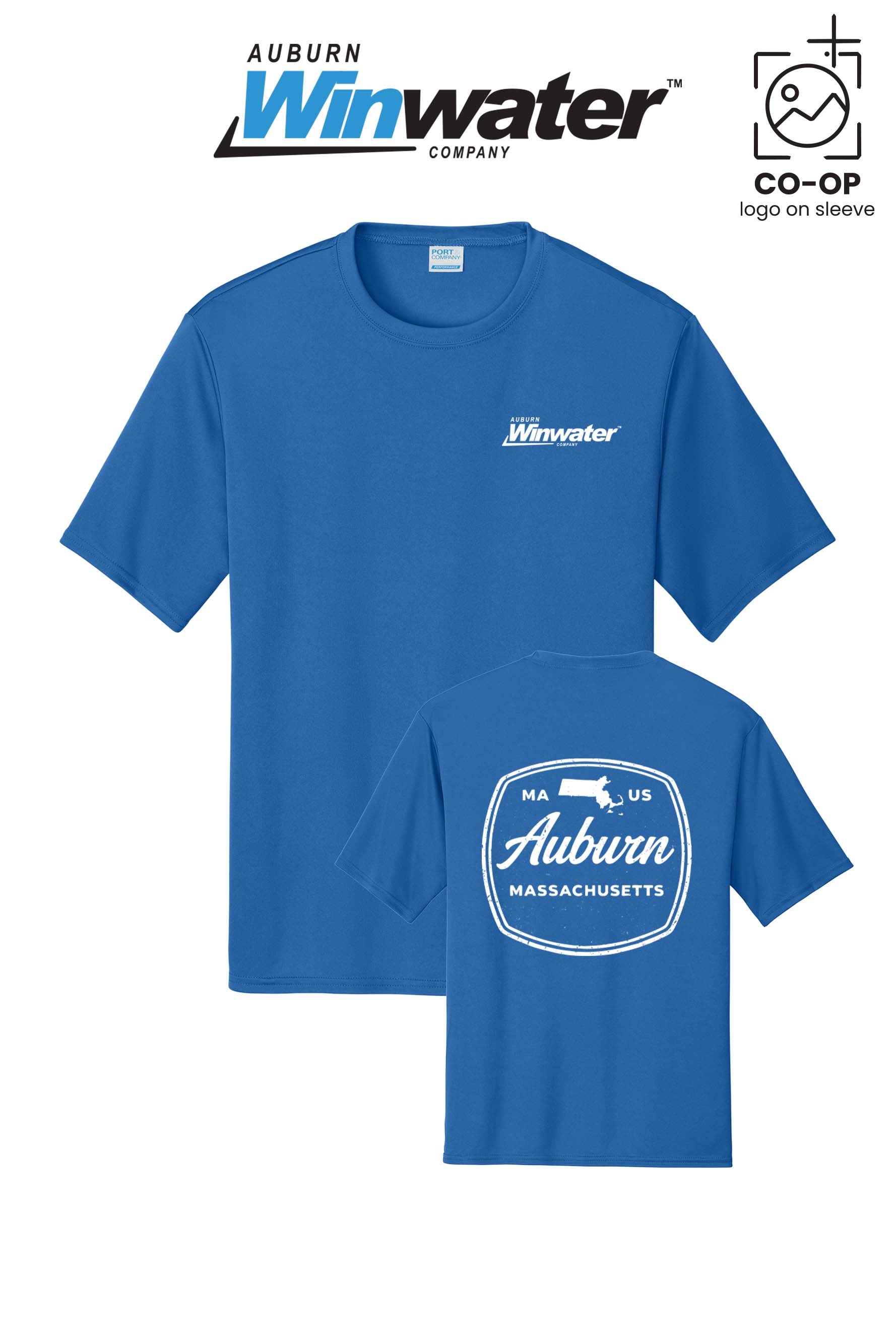 Port & Co™ Performance UPF 50 Tee - Auburn Winwater